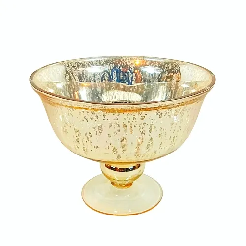 Gold Sterling Bowl Vase