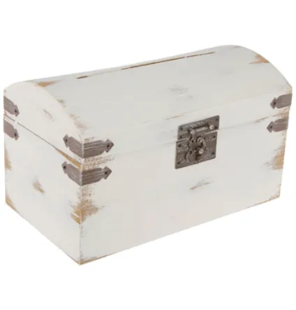 Antique Wood Card Box