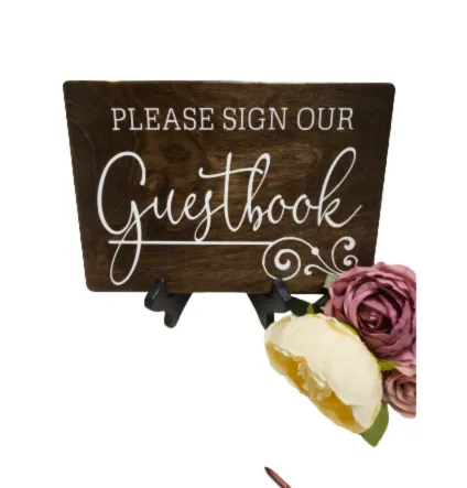 Sign | Rustic - Sign Our Guestbook