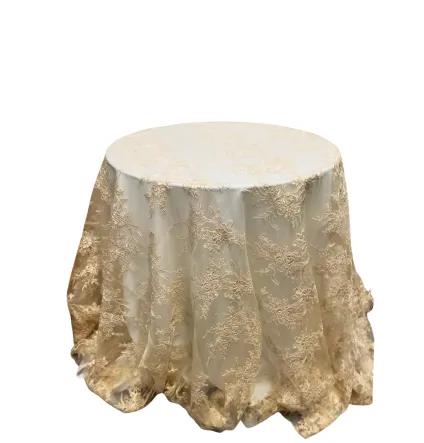 Embroidered Overlay  Laylani Lace