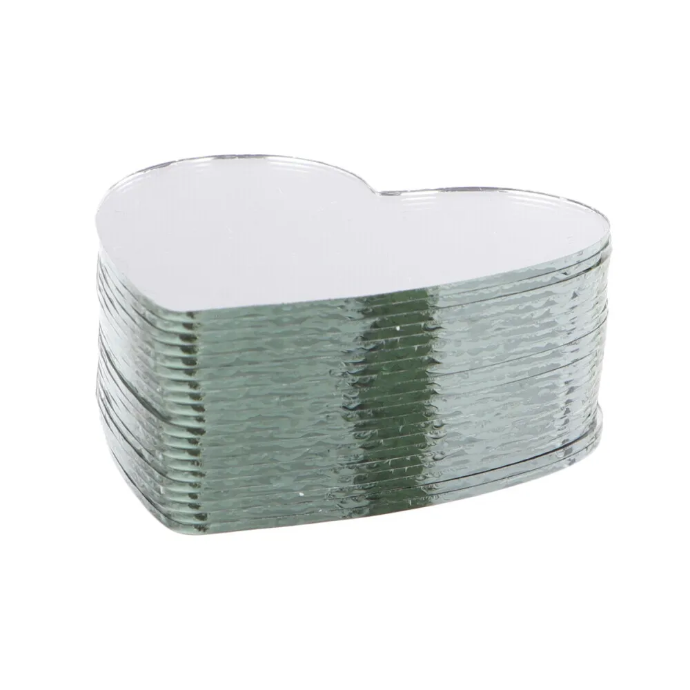 Heart Shaped Mirror Plate