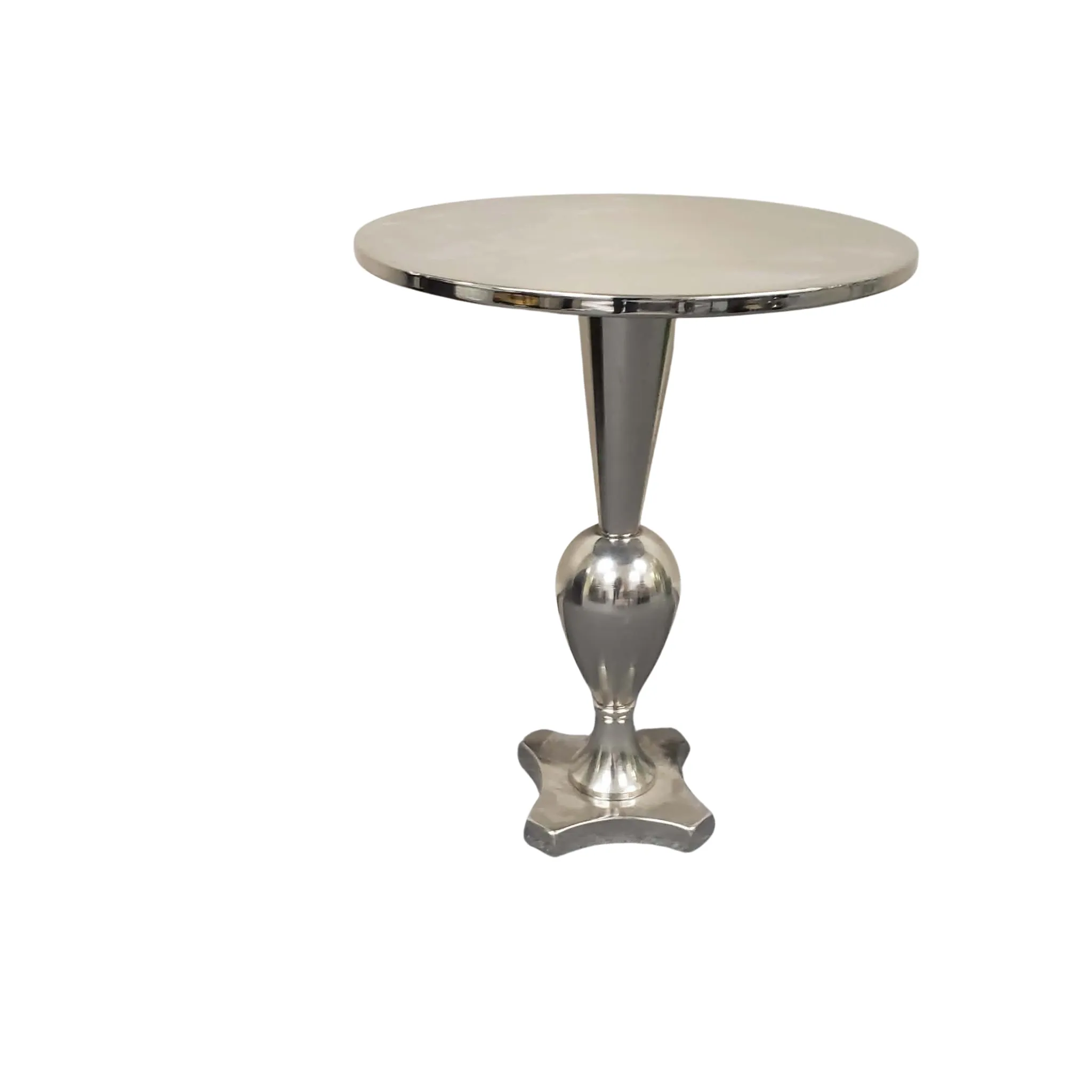 Silver Pedestal Cake Table