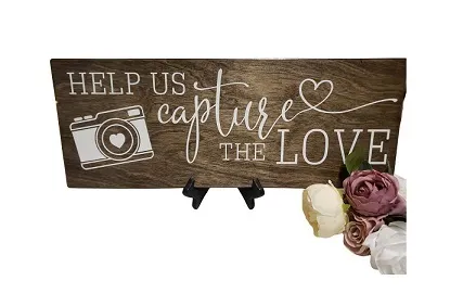 Sign | Rustic - Capture the Love