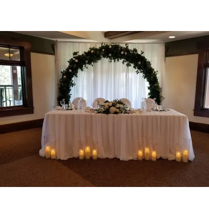 Greenery Circular Arch *