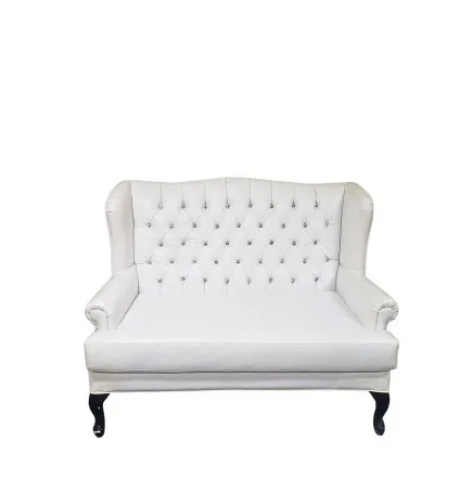 Event Loveseat | Crystal Tufted | Low Back