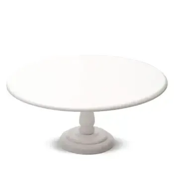 Suporte para Doces Redondo Branco G