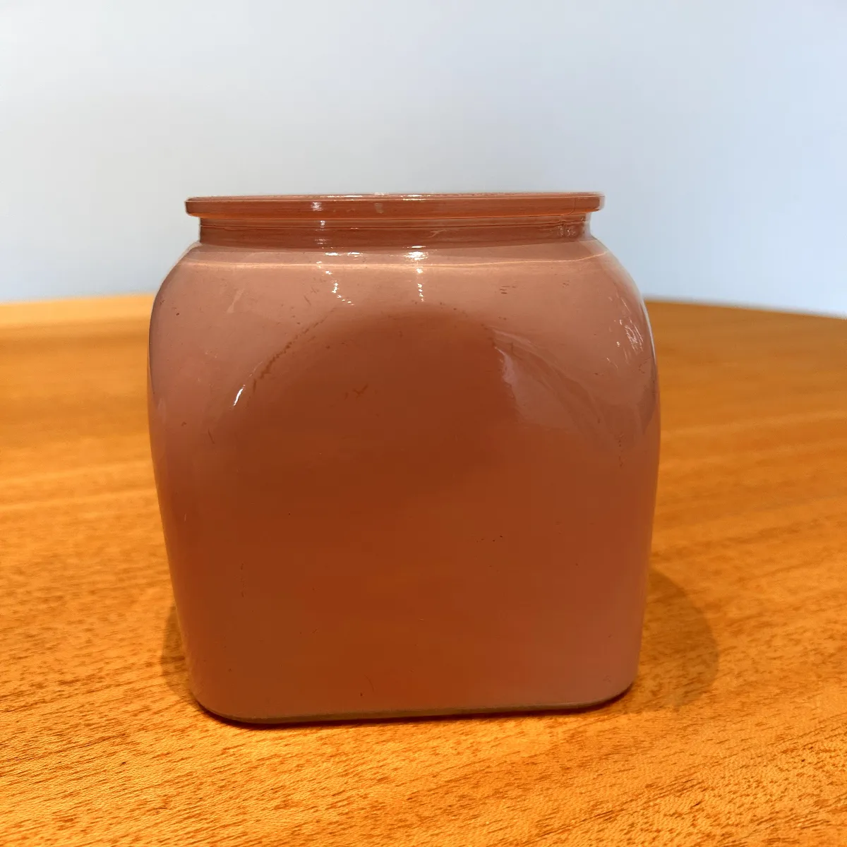 Poto de armazenamento em vidro ROSA