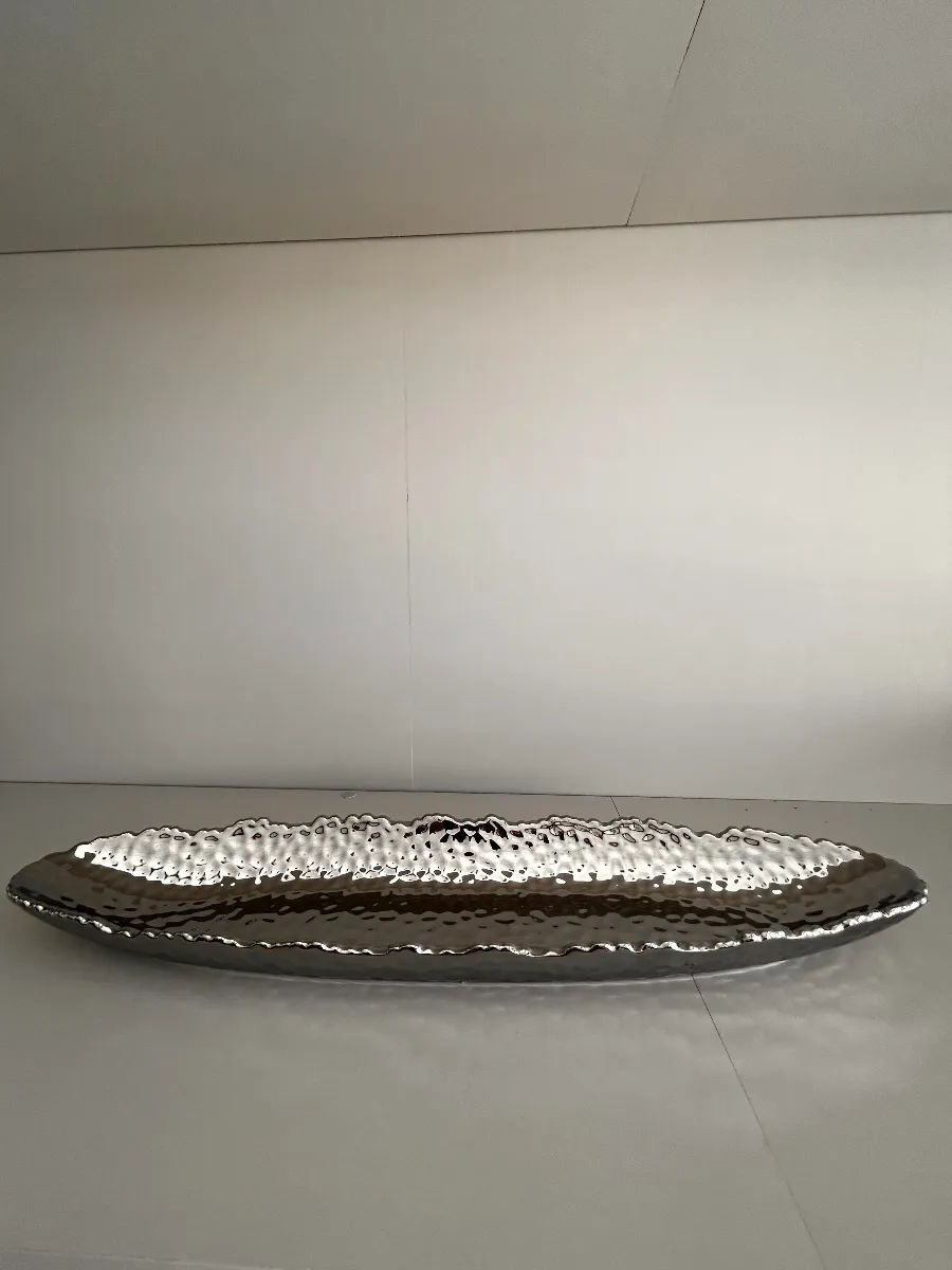 Bandeja cerâmica canoa service - 71275