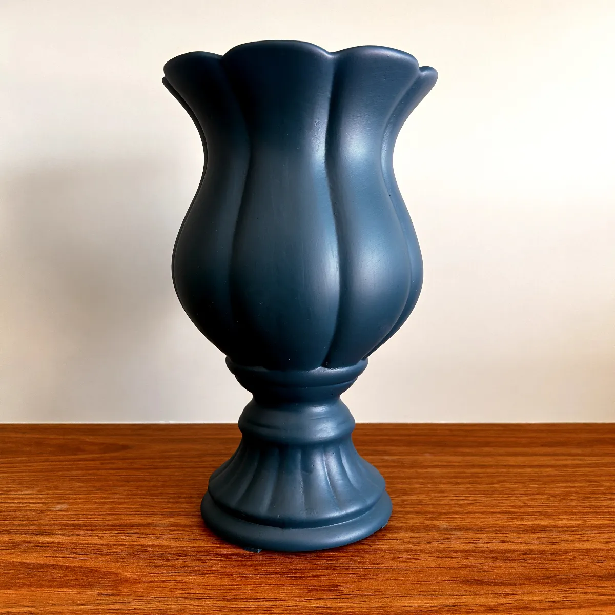Vaso tulipa pq azul indico