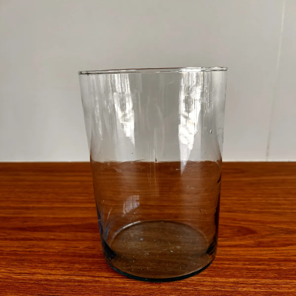 Vaso tubo de vidro cilindro pequeno