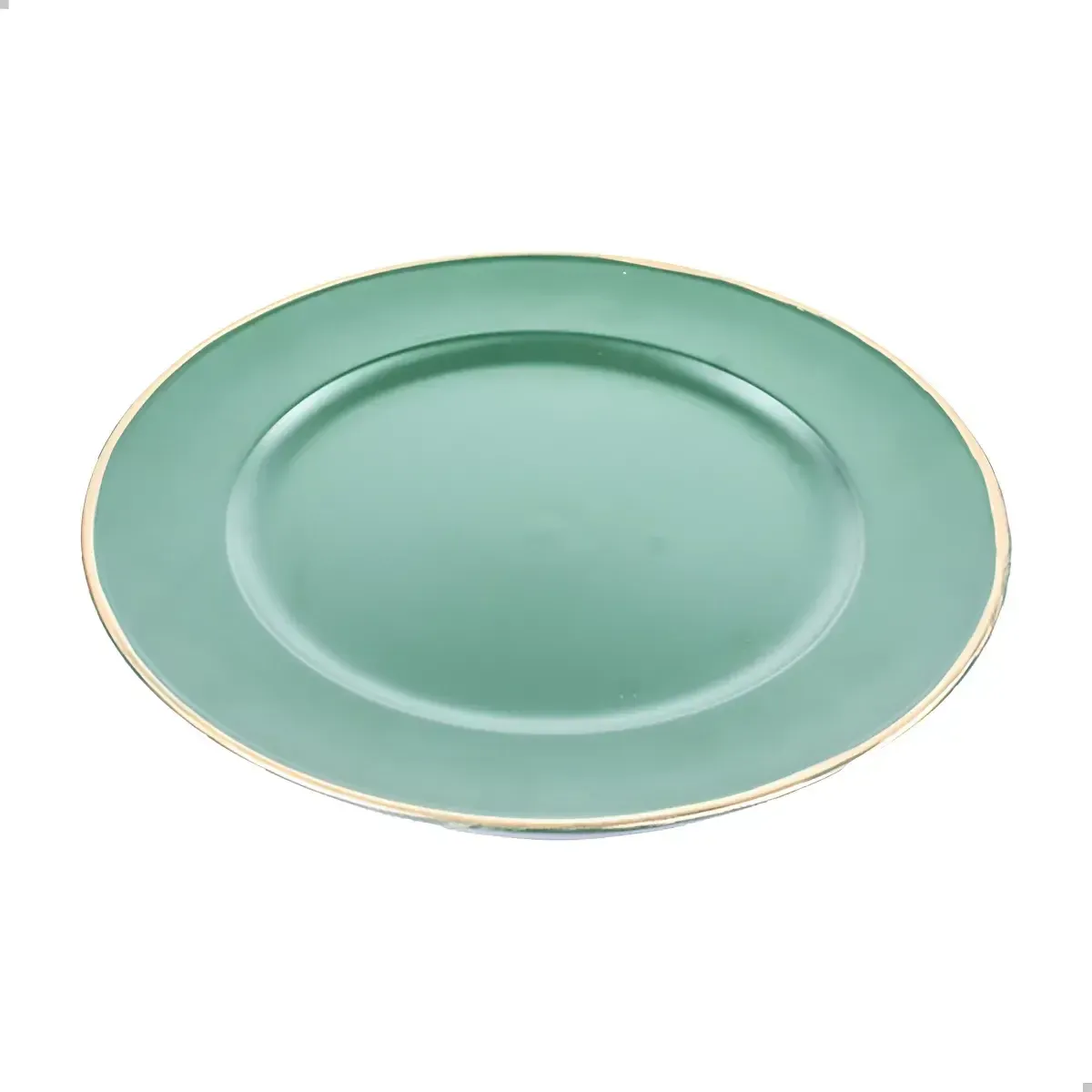 Sousplat Verde Água