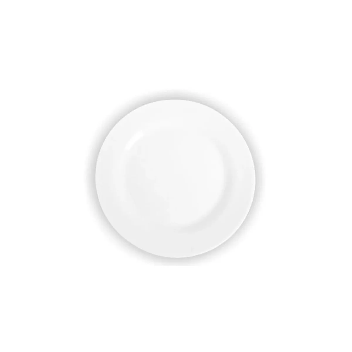 Prato Jantar Branco Liso