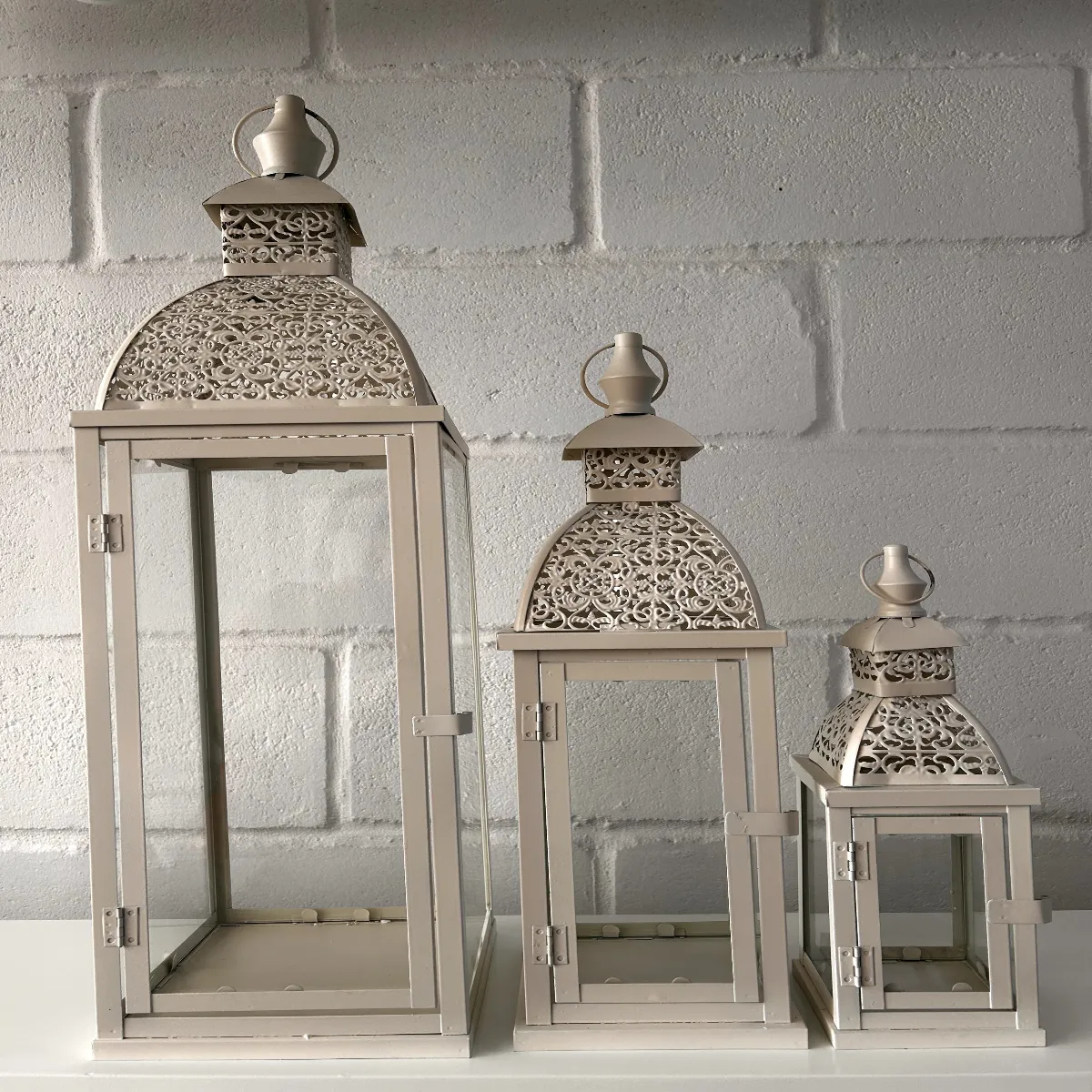 Trio lanternas marroquinas Mumbai 28648 