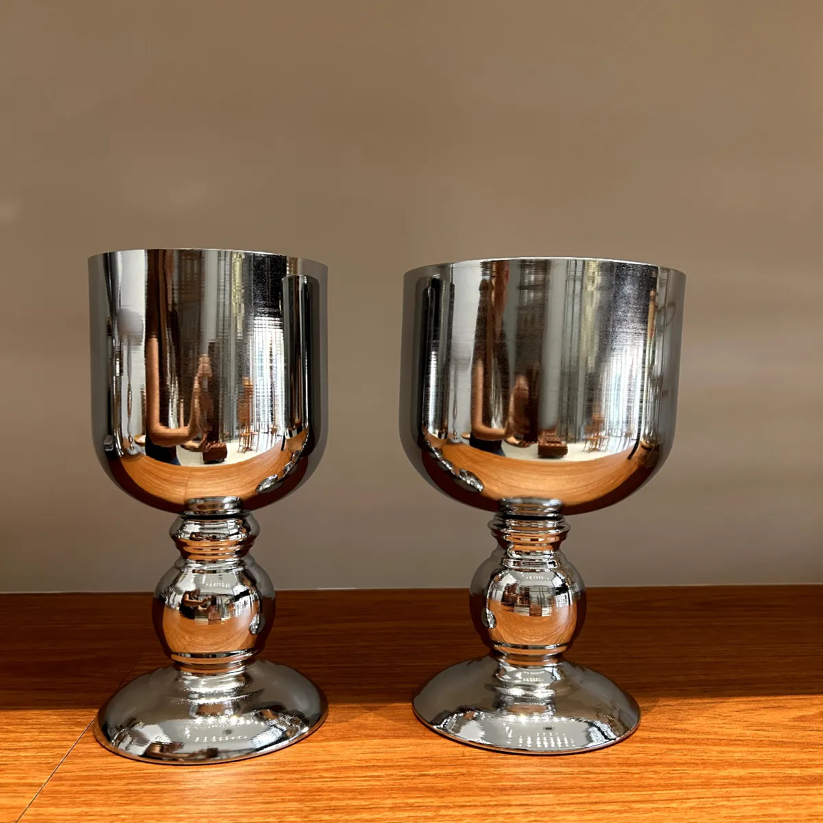 Vaso de metal cromado P - 30753