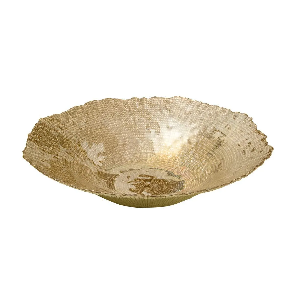 Centro de mesa de vidro infinity 40x10cm