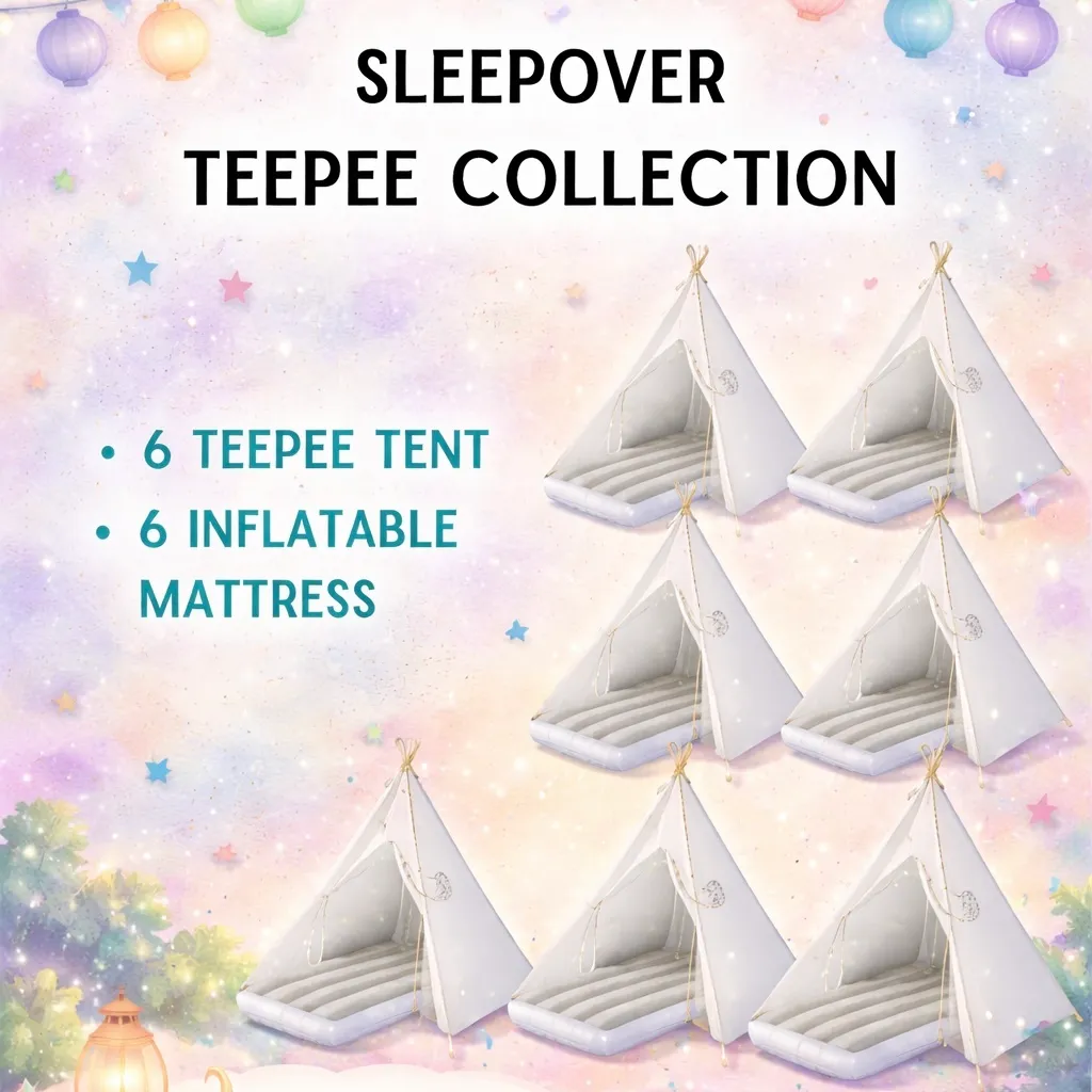 Teepee Sleepover Bundle