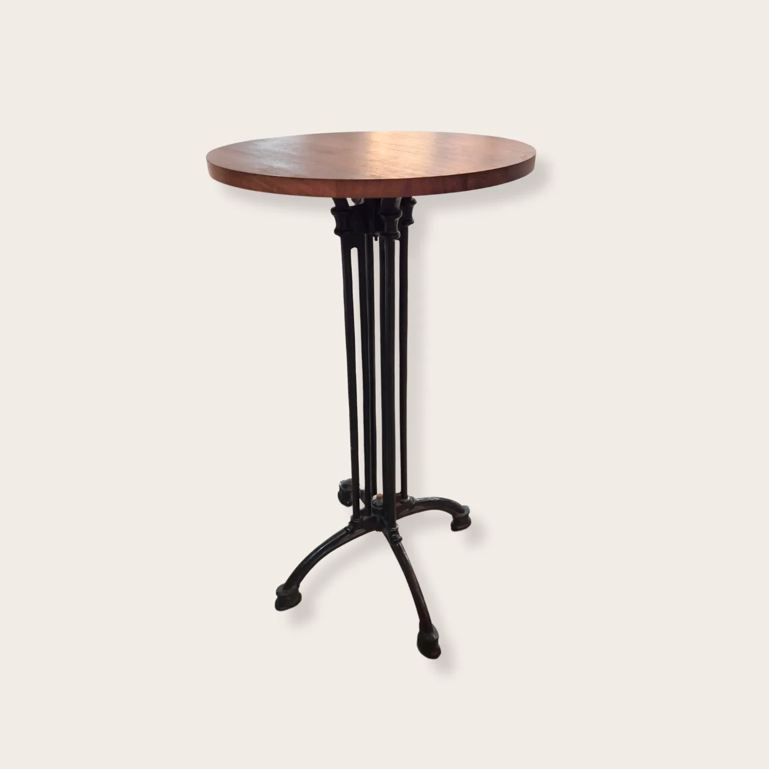 Iron & Wood Bar Leaner