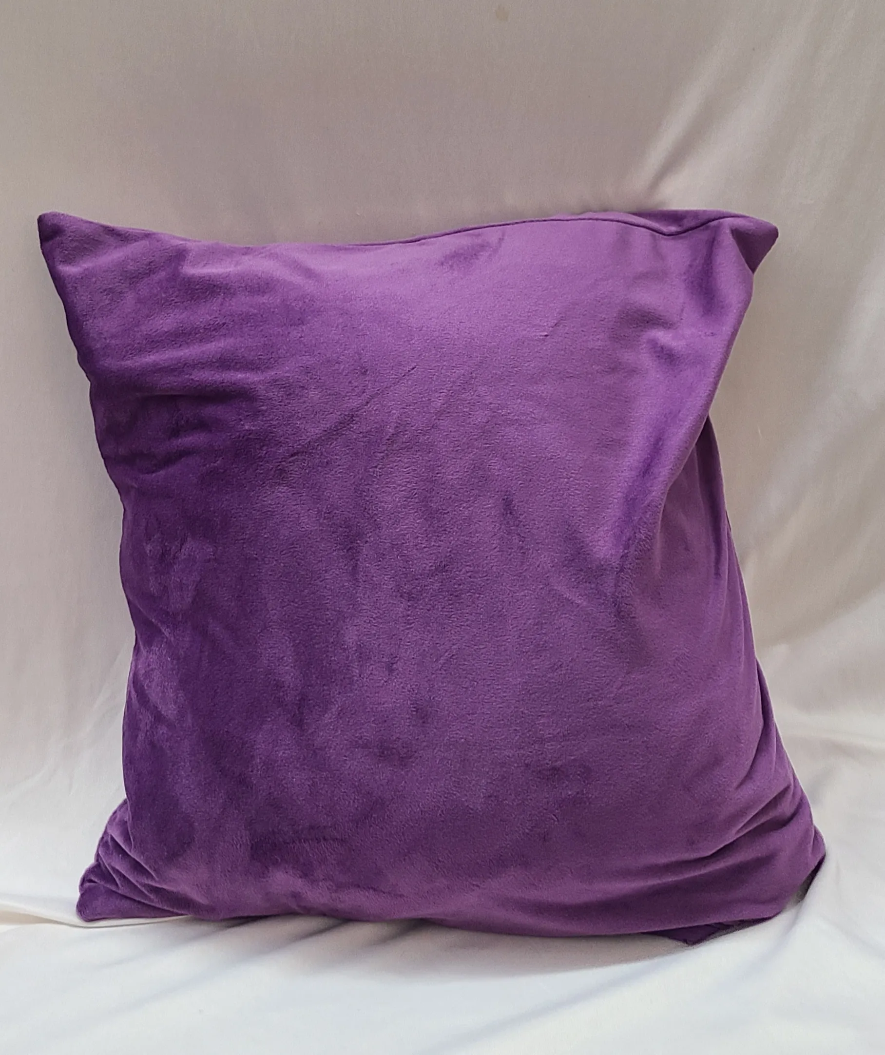 Pillow Cover (Purple Velvet)