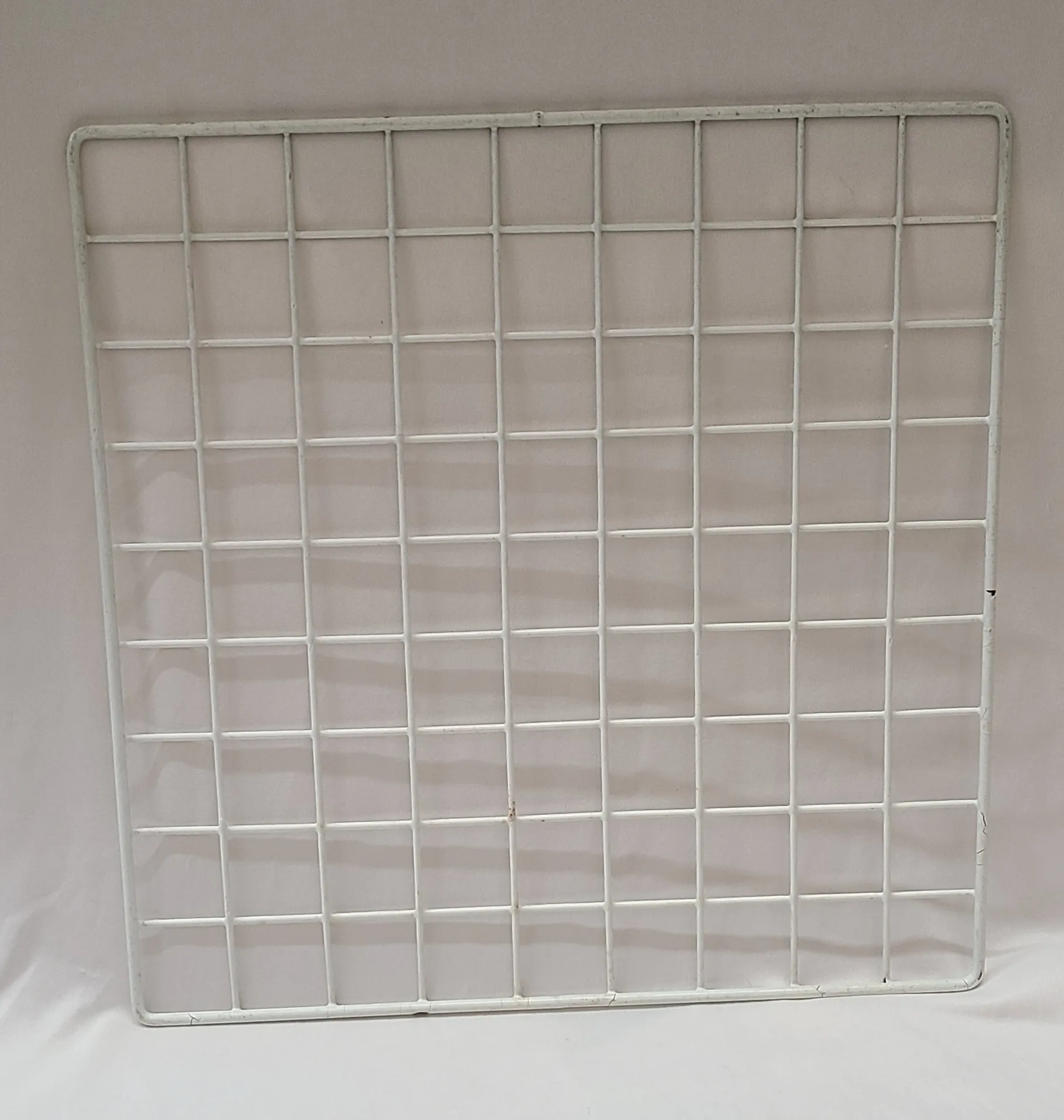 White Grid Panel