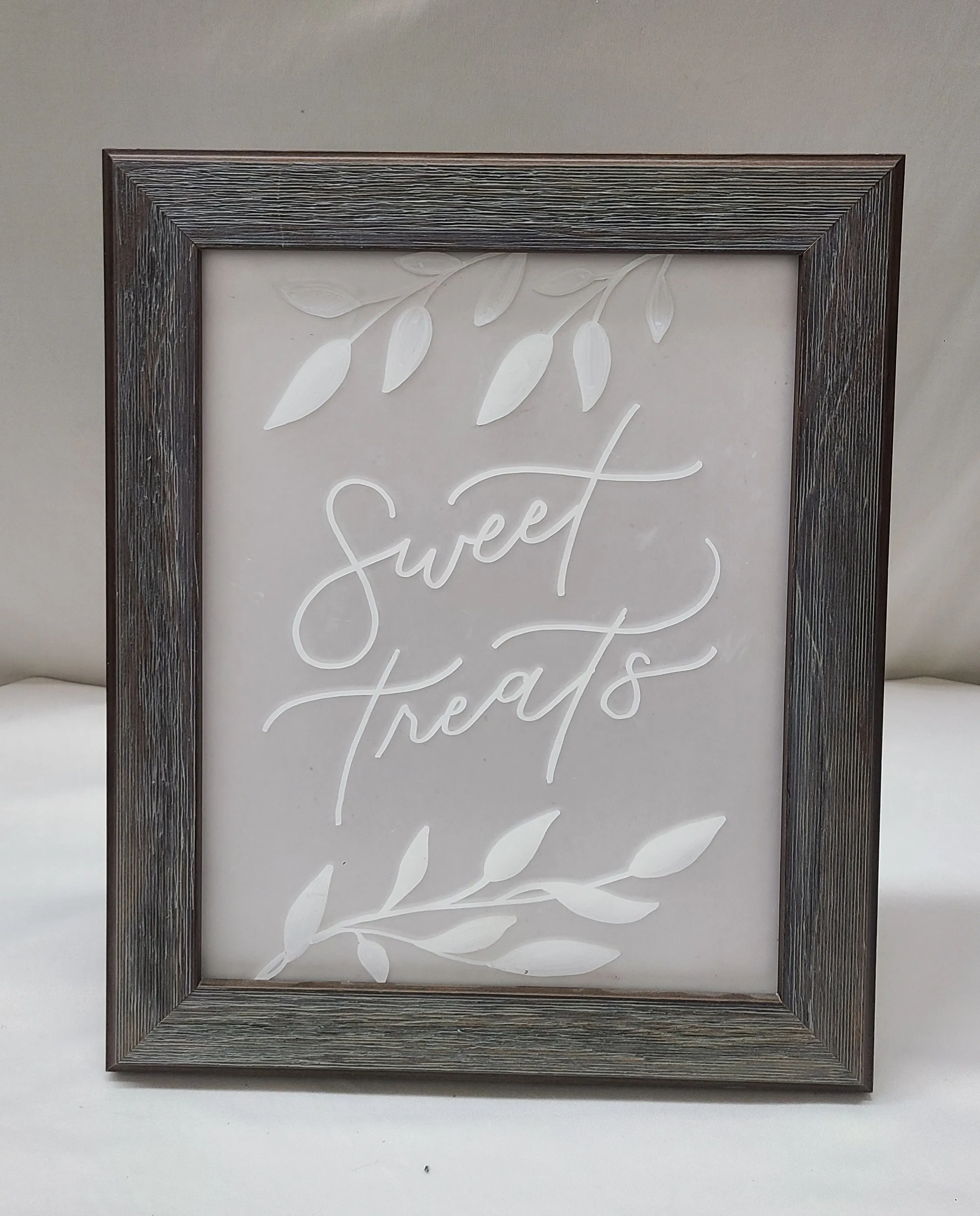 Gray & Brown Frame 8"x10"