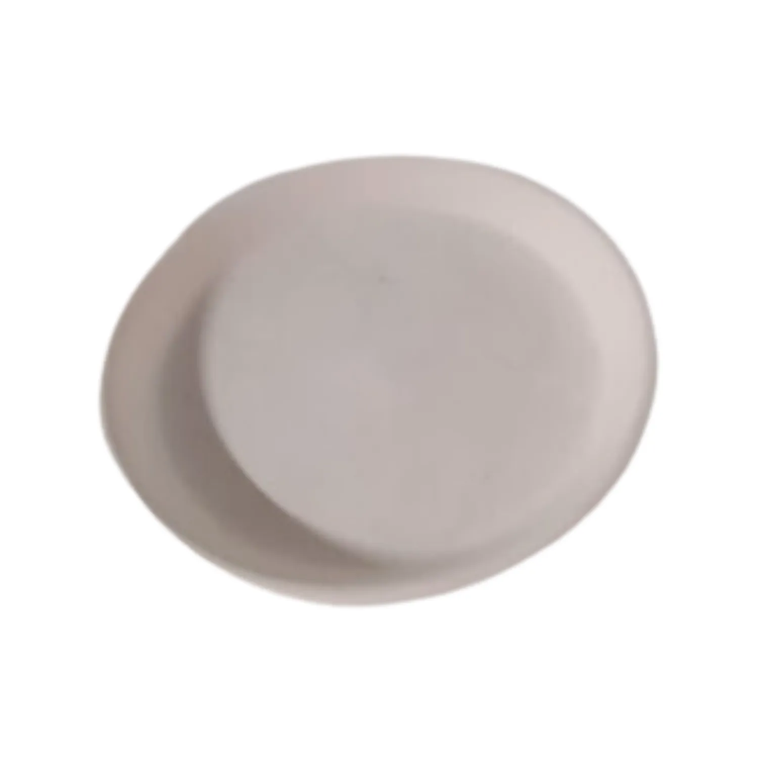 White Ceramic Coaster