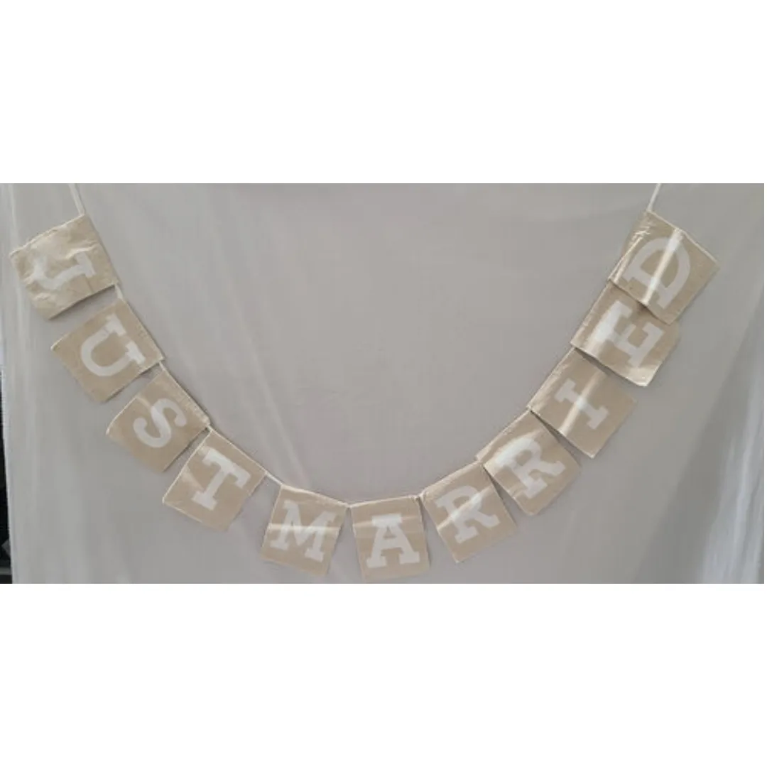 Just Married Banner