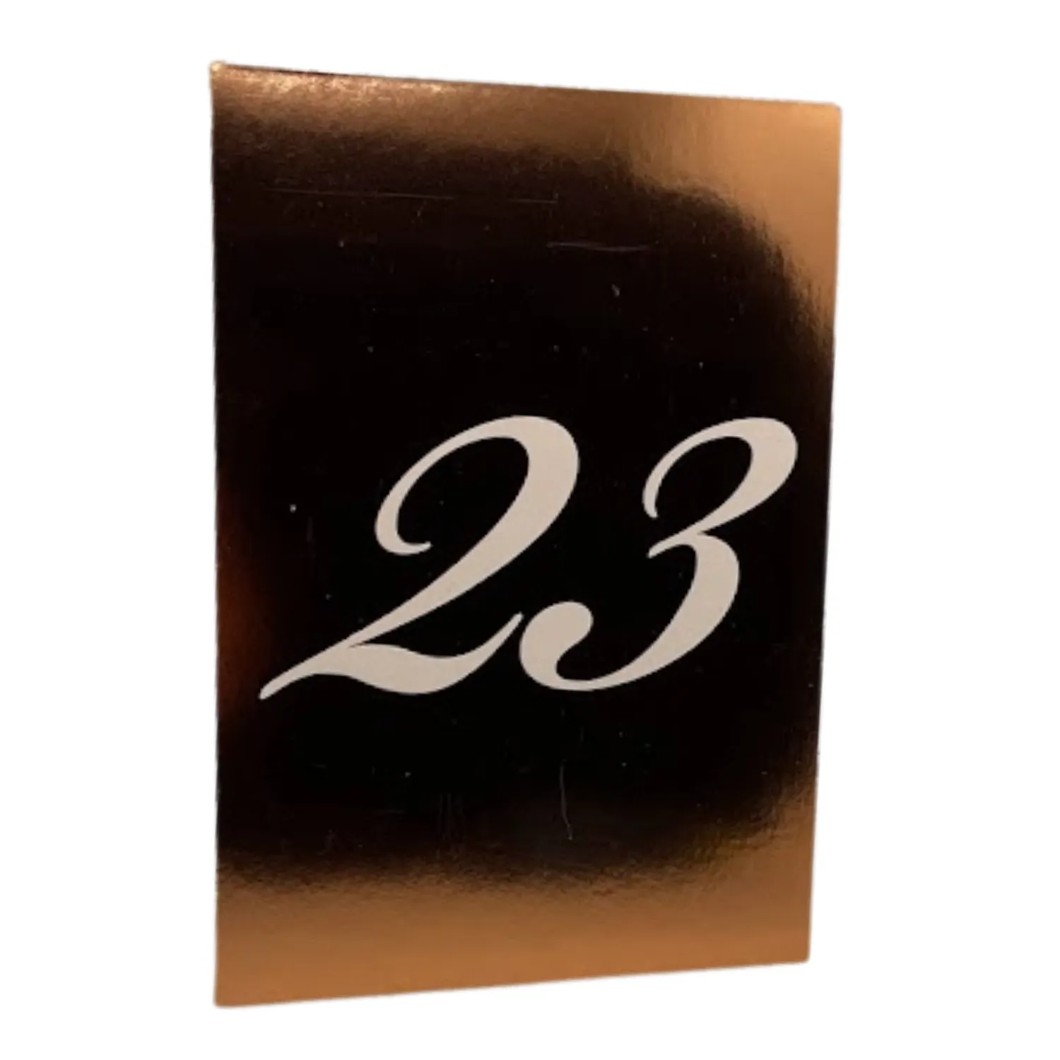 Rose Gold Table Numbers