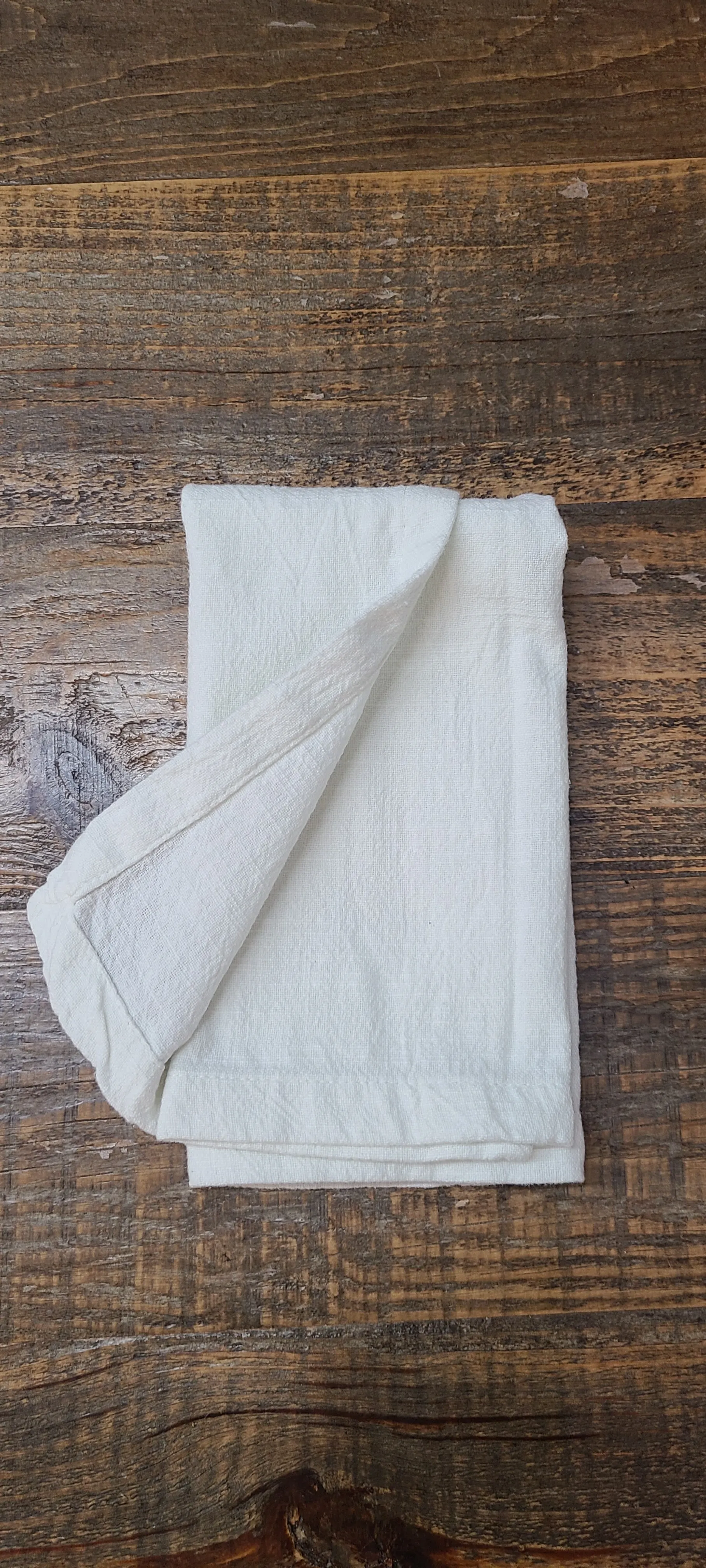 White Linen Napkin