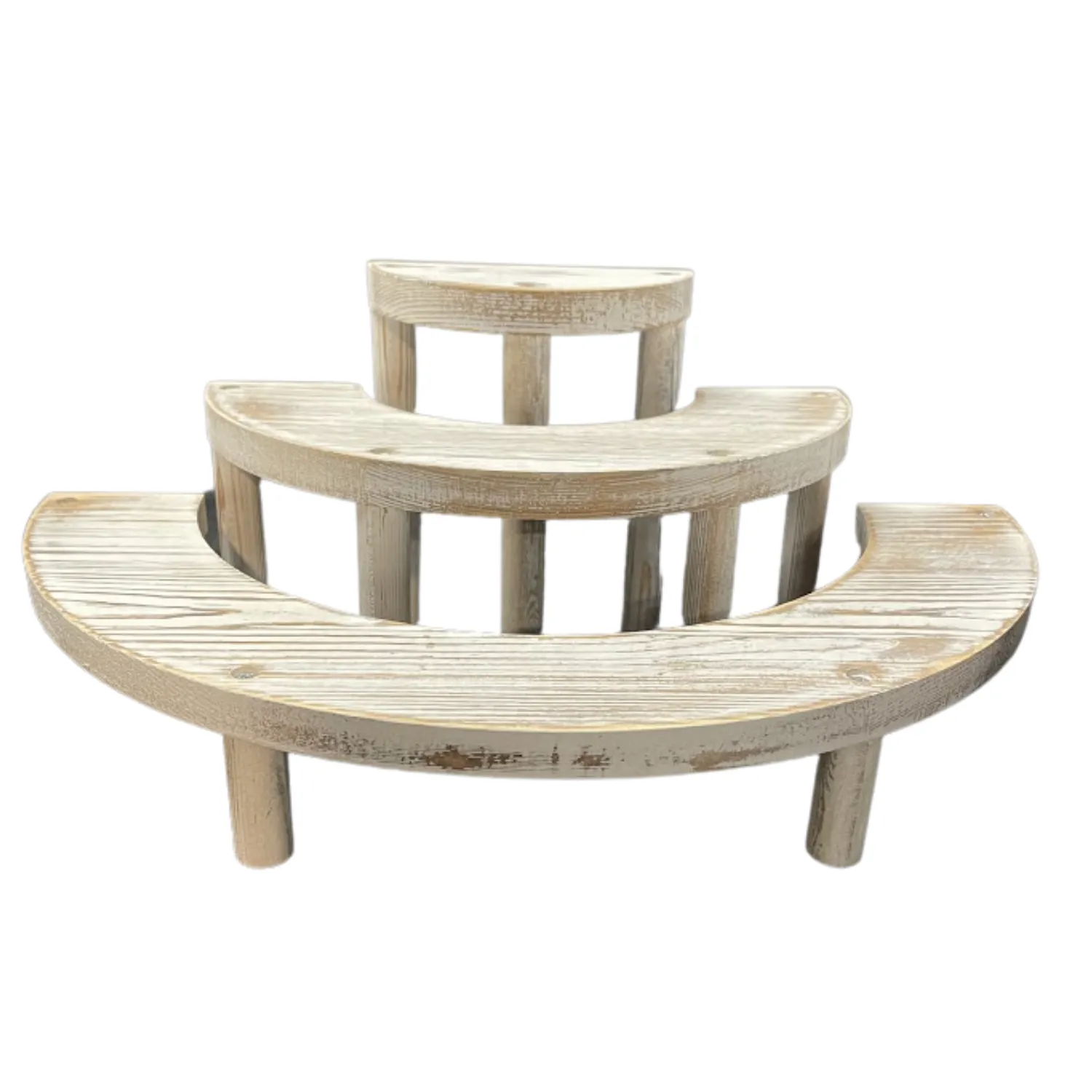 Rustic White Dessert Stand