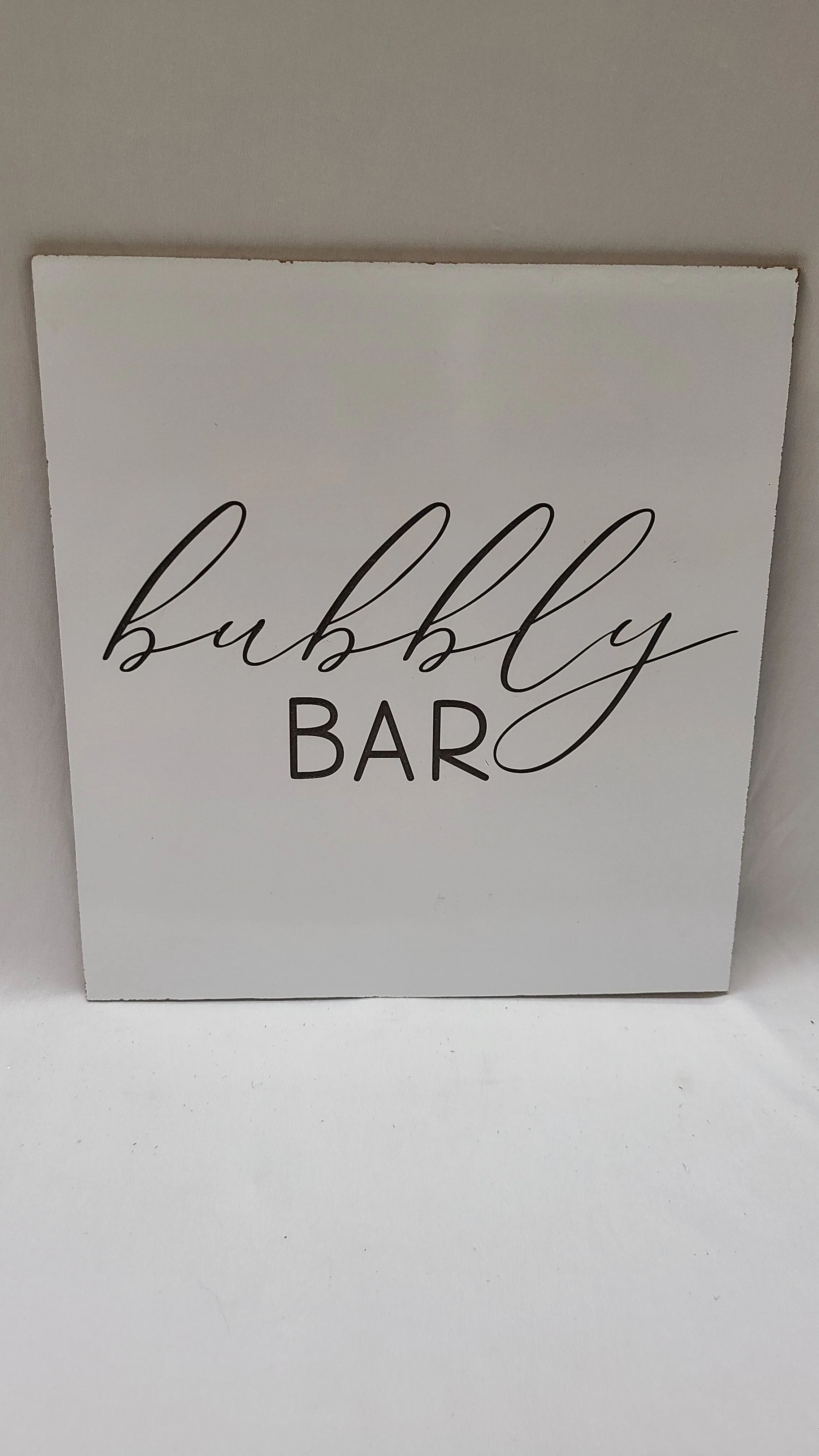 Bubbly Bar Sign