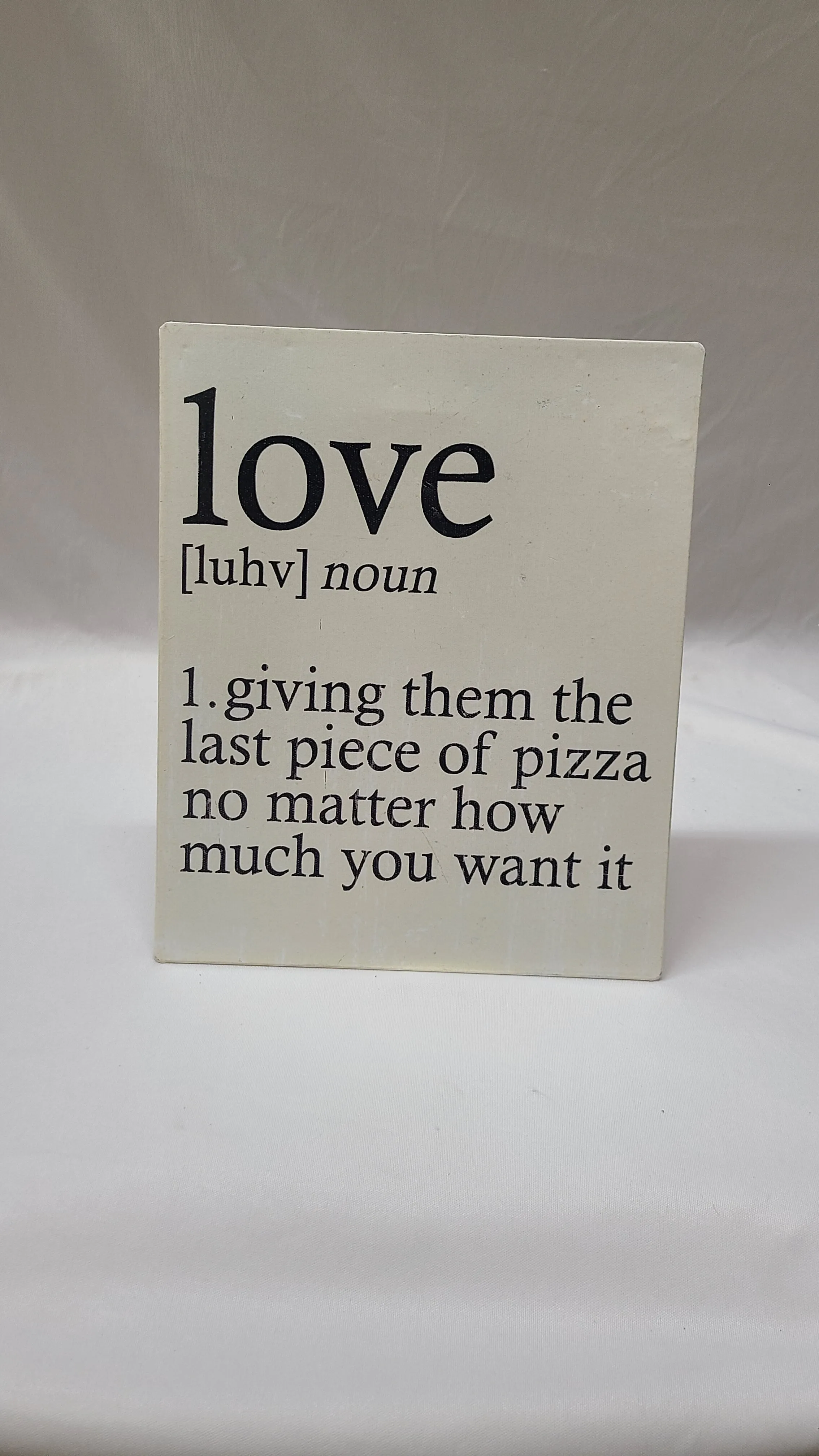 Love & Pizza Sign
