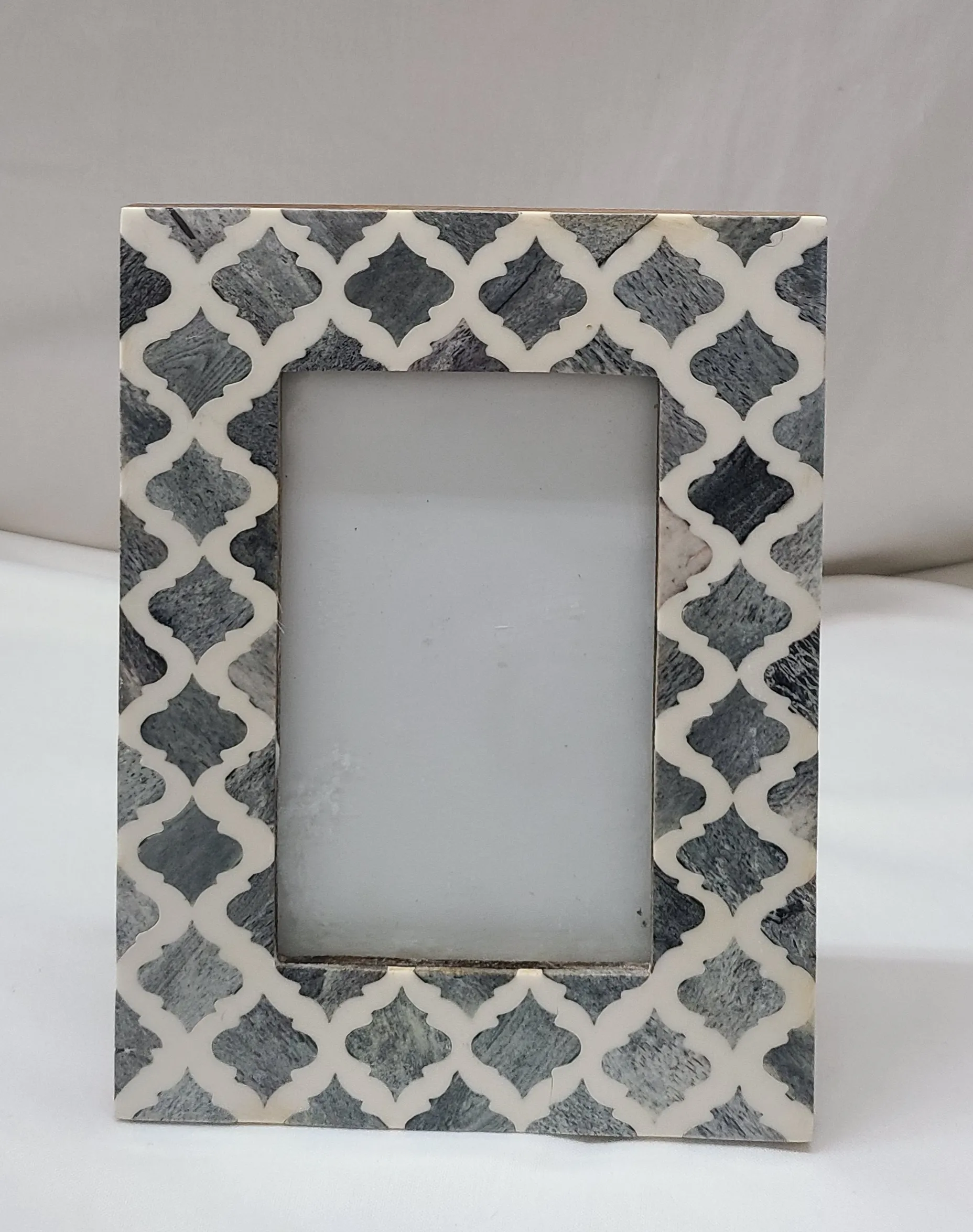 Gray Moroccan Frame 4"x6"