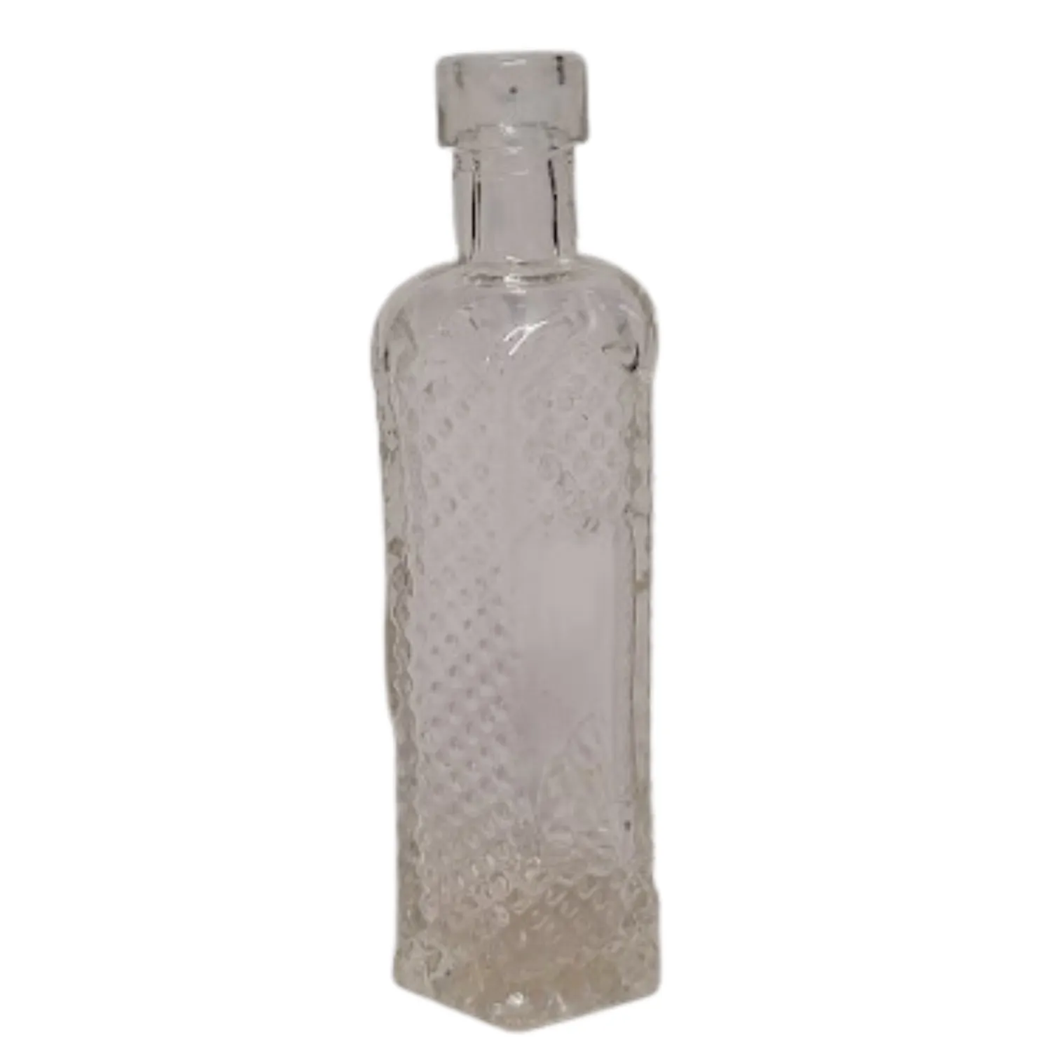 Vintage style ornate glass bud vase