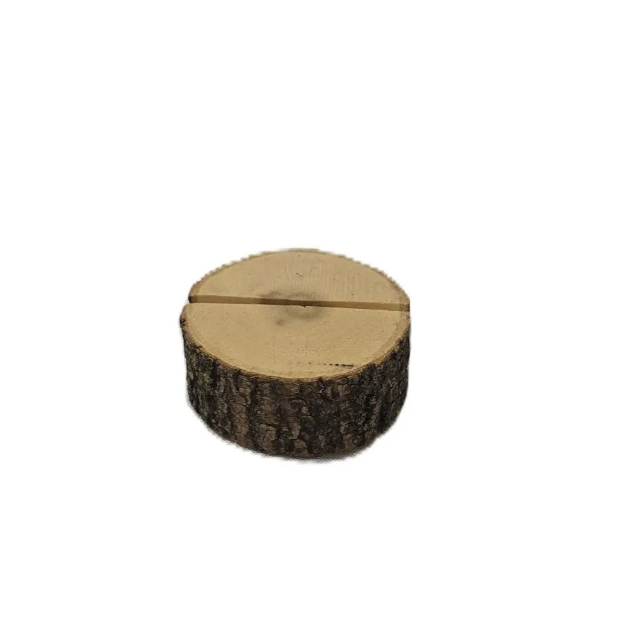 Small Raw Edge Wood Signage holder