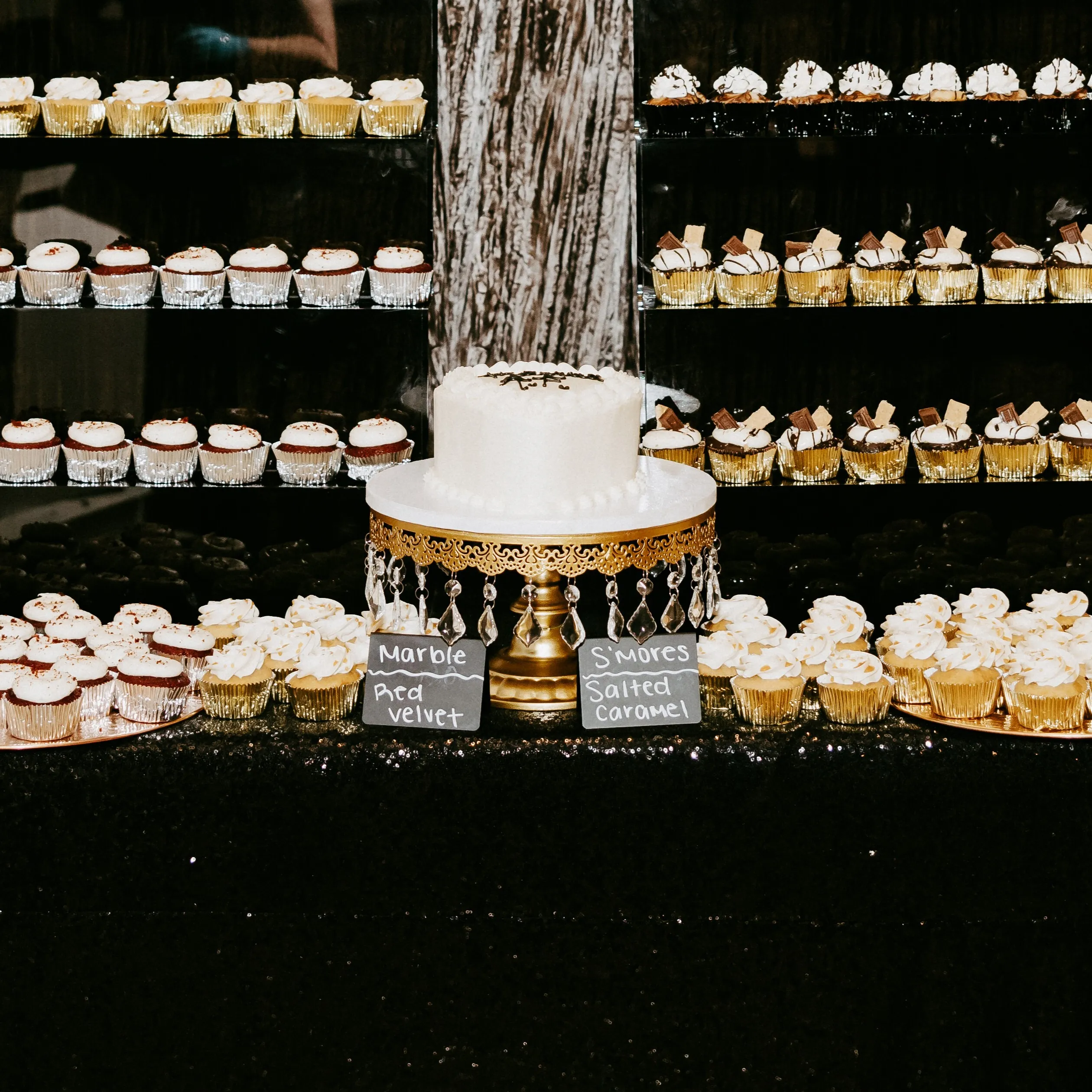 Gold & Jewel Cake Stands
