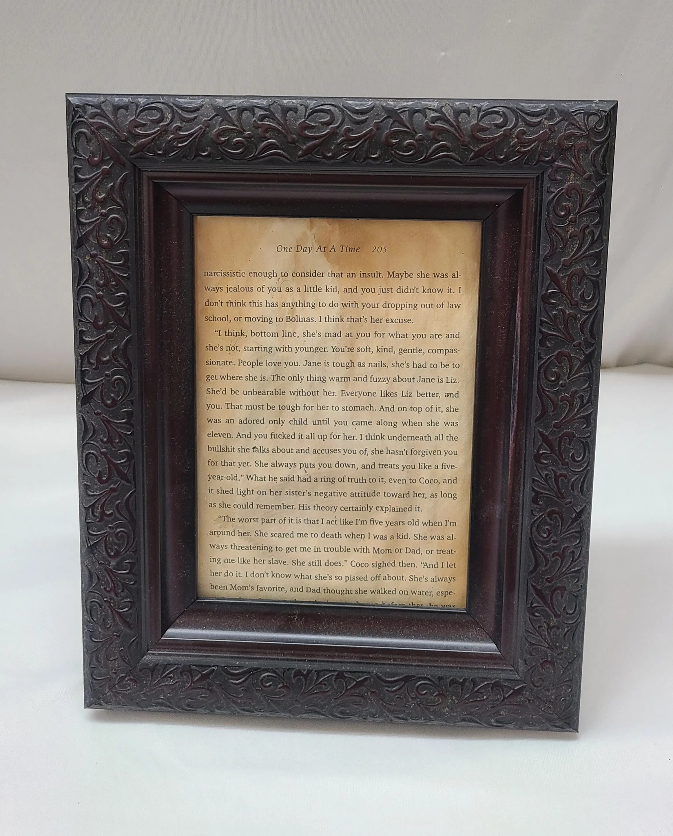 Brown Ornate Frame 7"x5"