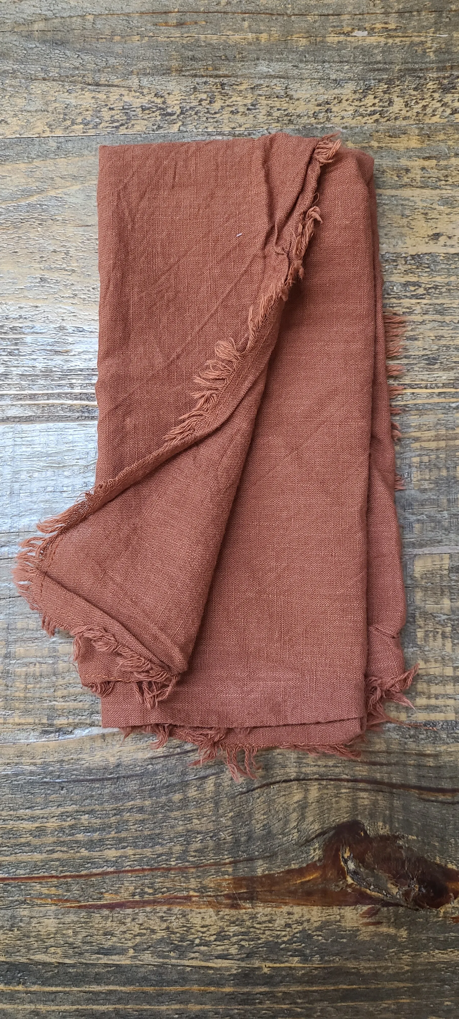 Rust Orange Napkin