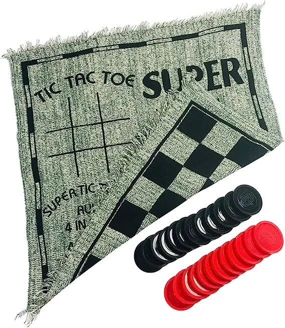 3 in 1 Checker Board/ Tic tac toe/ Connect 4