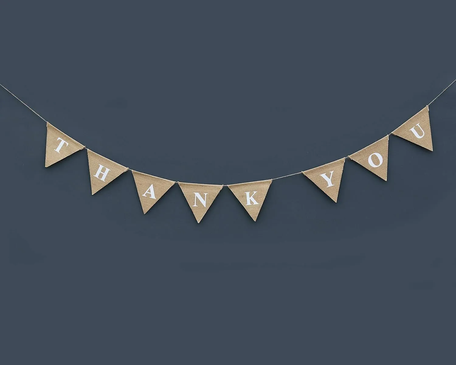 Thank You Burlap Banner