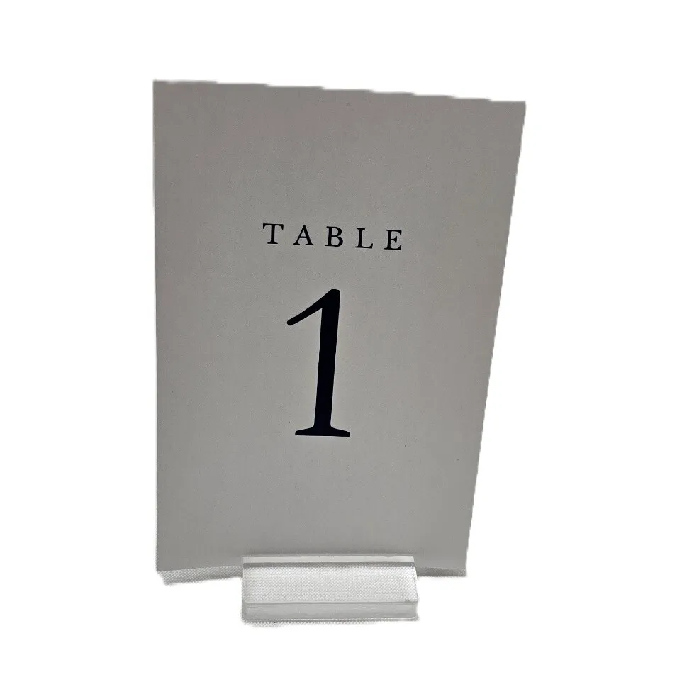 Basic Navy Blue Stock Table Numbers