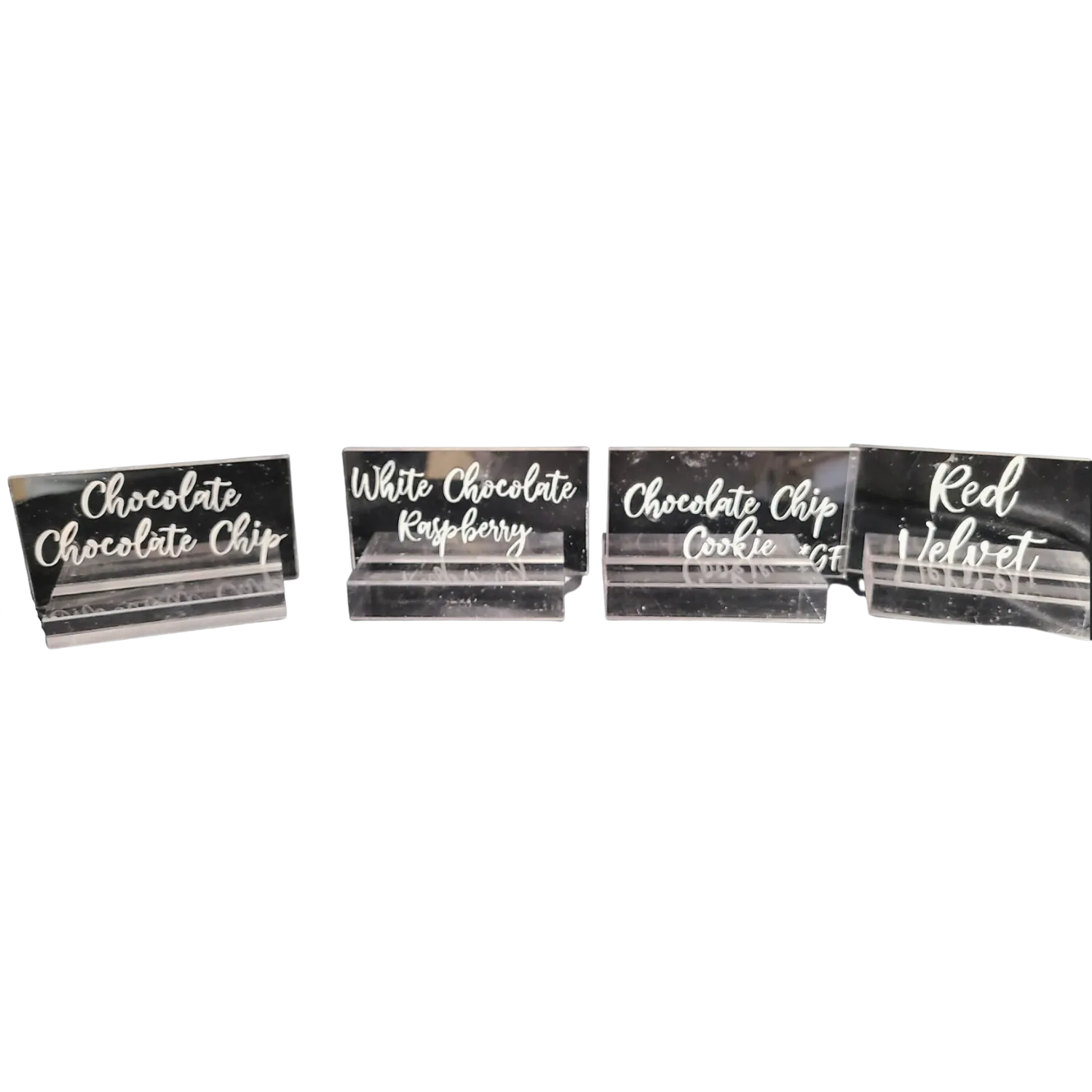 Acrylic Bundt Cake Signs