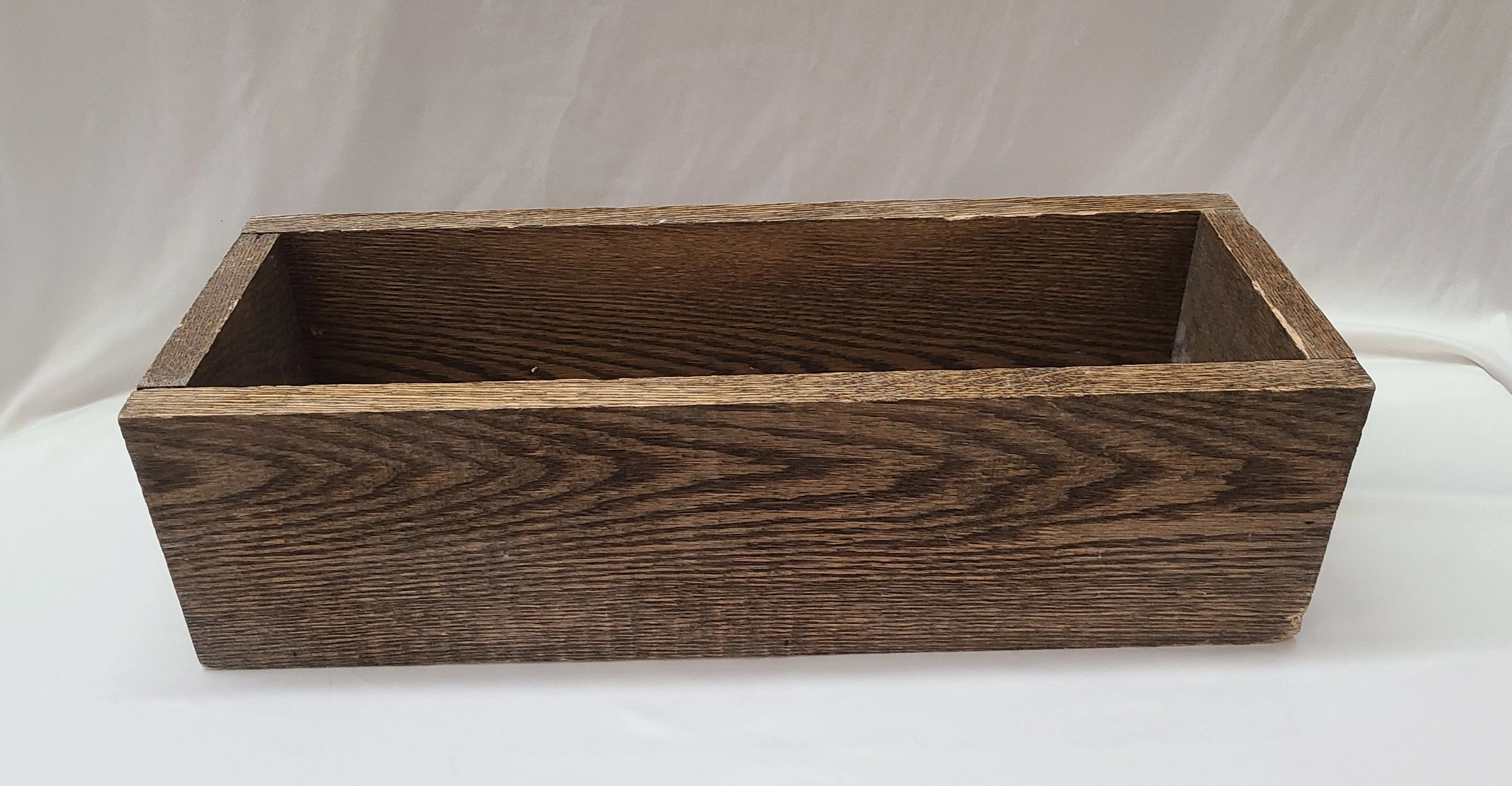 Long Dark Wood Box