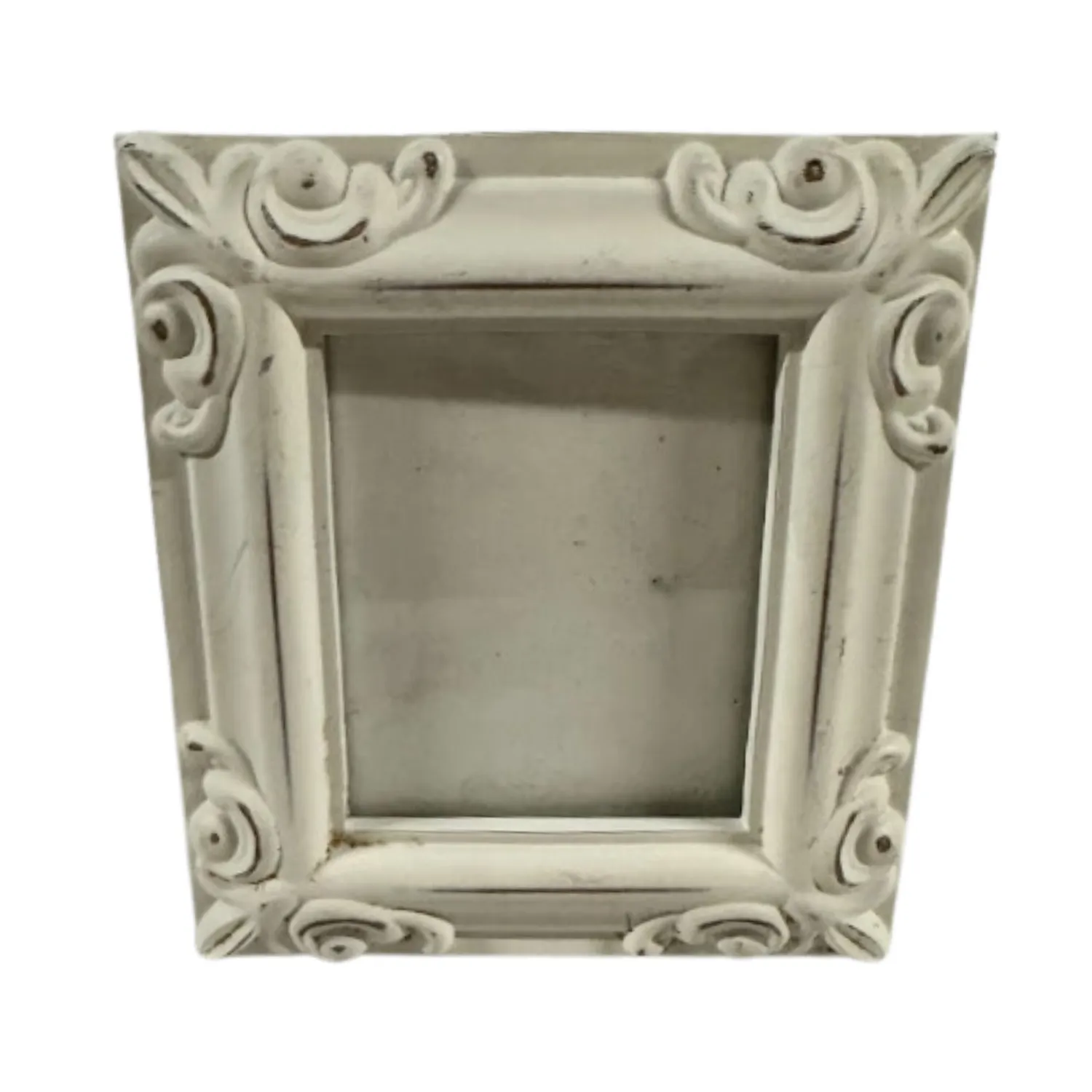 White Ornate Frame 2"x3"