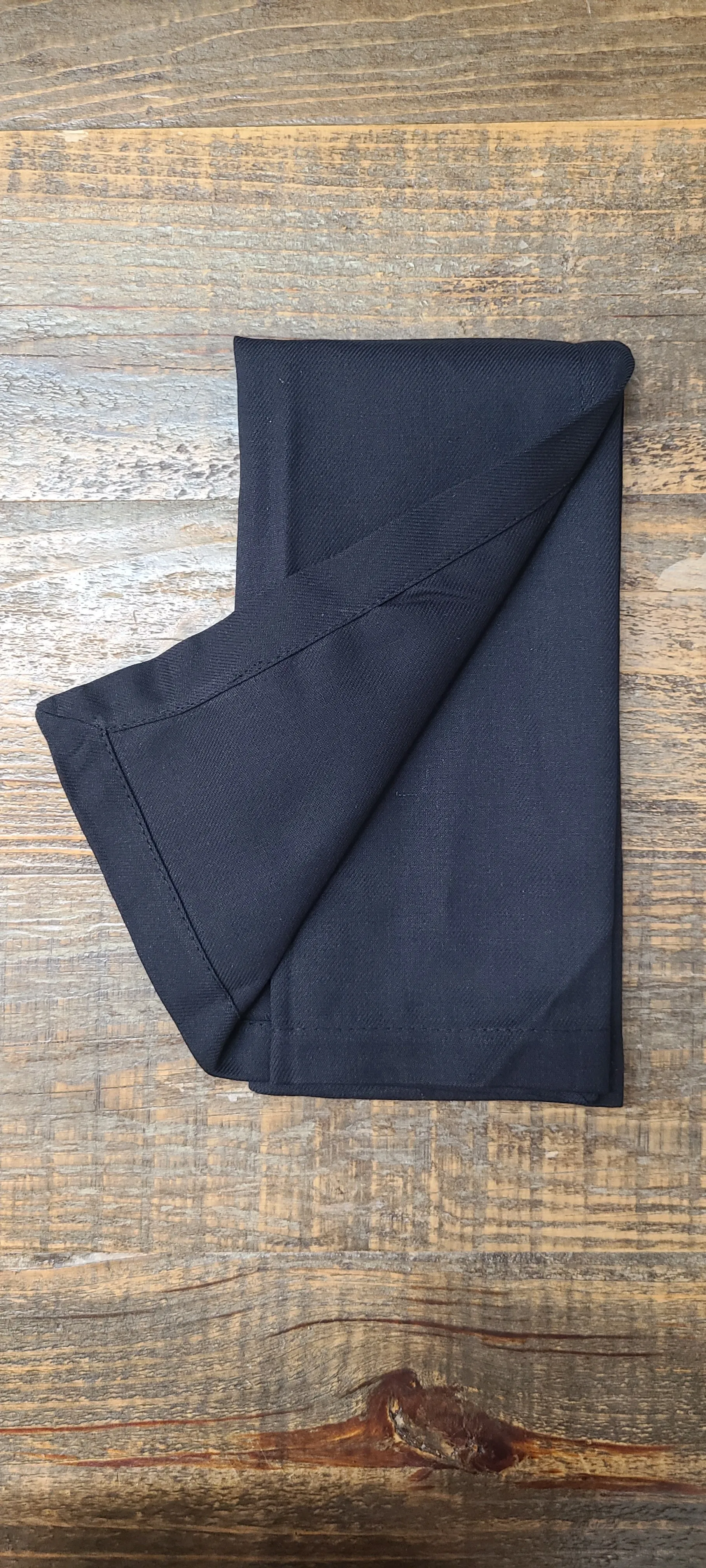 Black Napkin