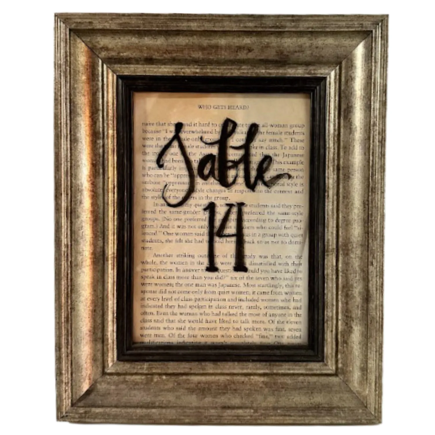 Patina Black & Gold Indent Frames 7"x5"