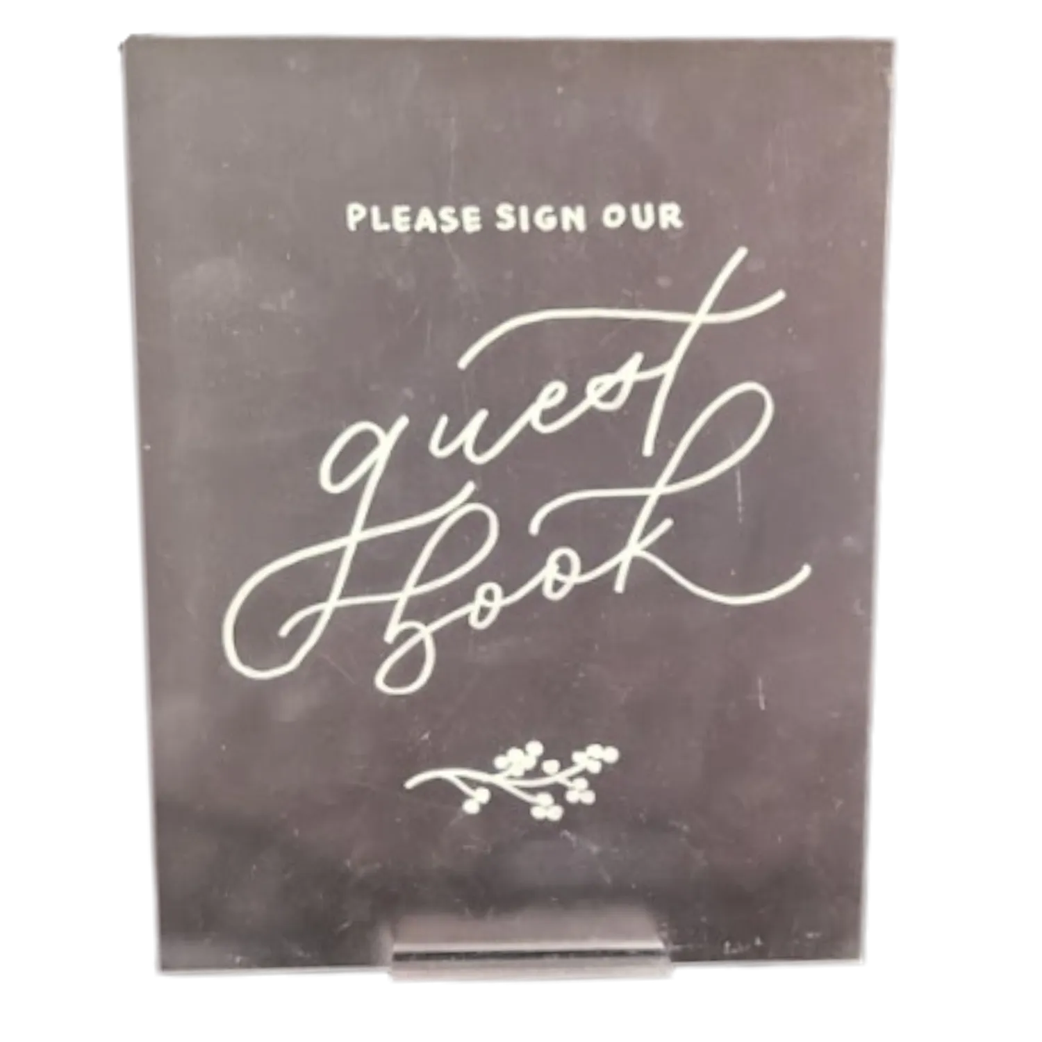 Acrylic Guest Book Flower