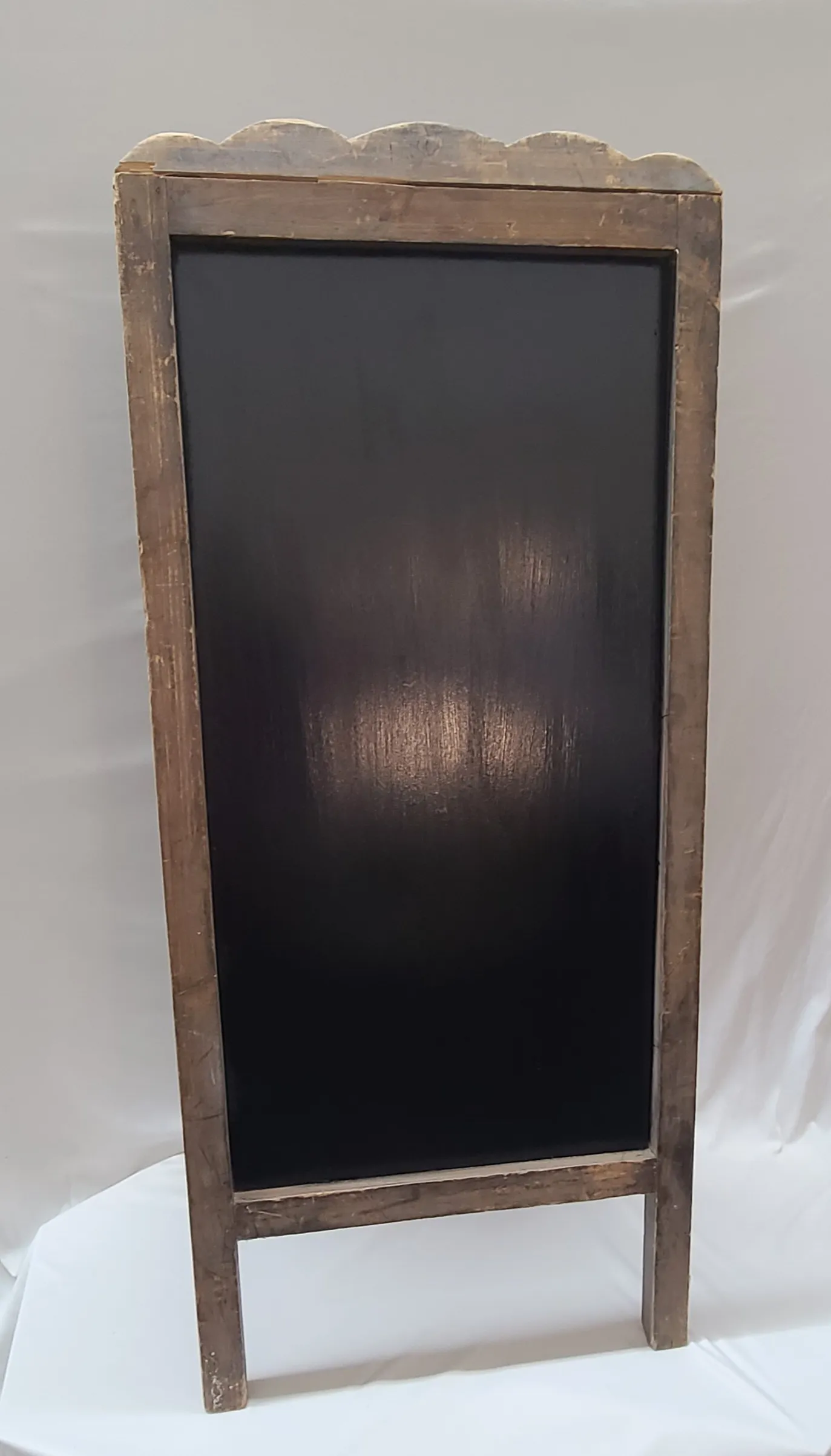 Brown Wood A Frame Chalk Board