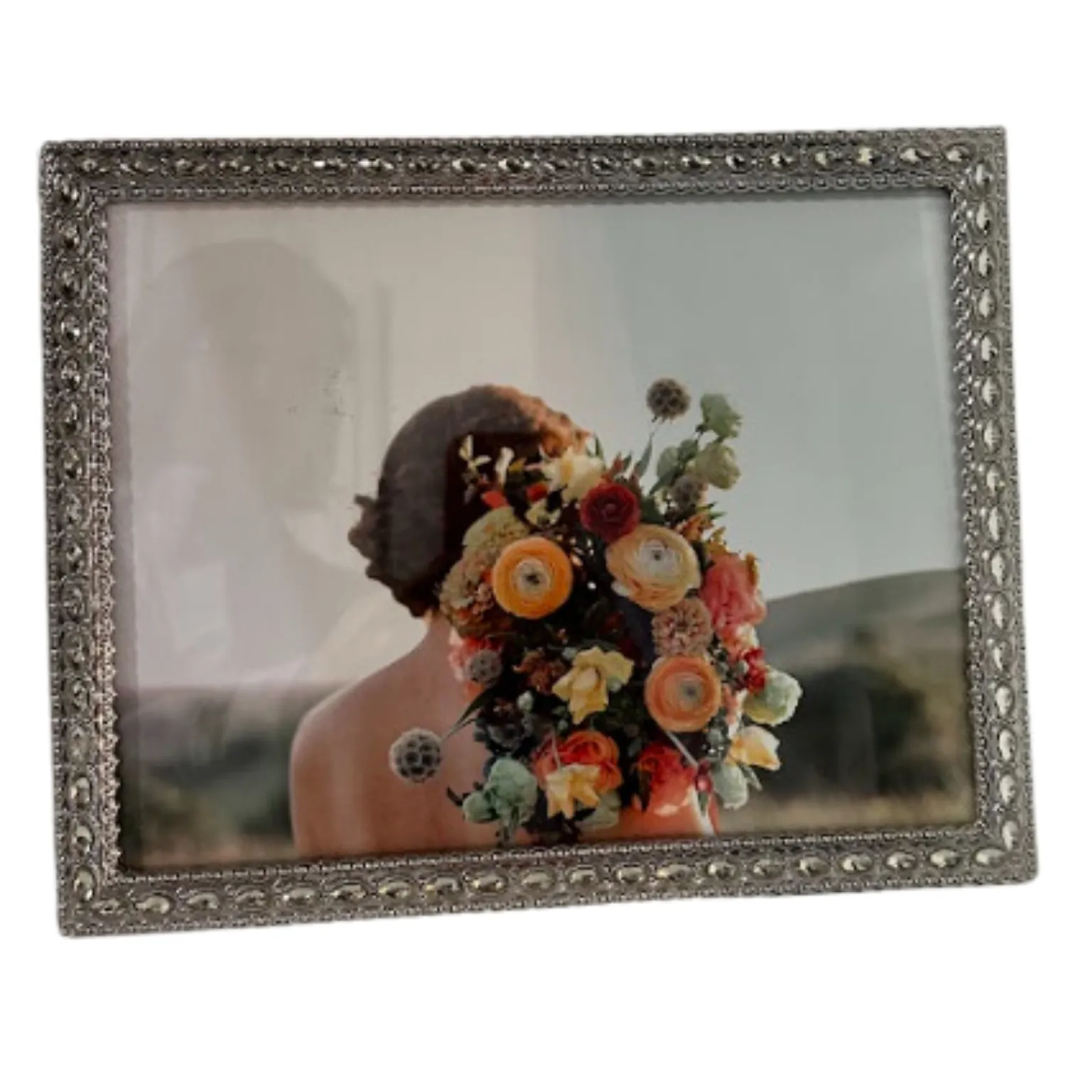 Sparkle Silver Frame (Large) 7"x9"