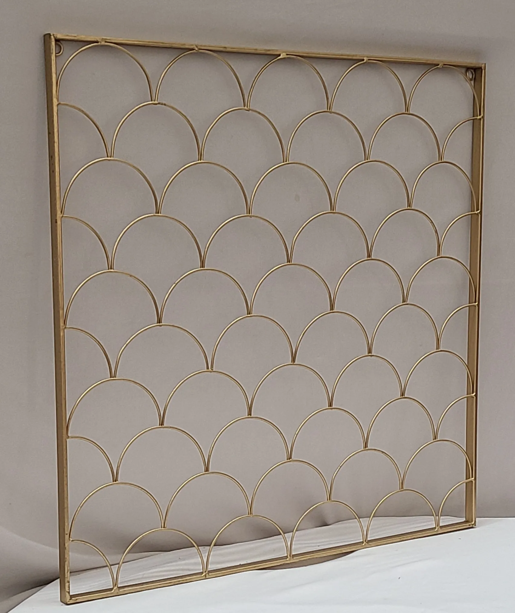 Gold Arched Grid