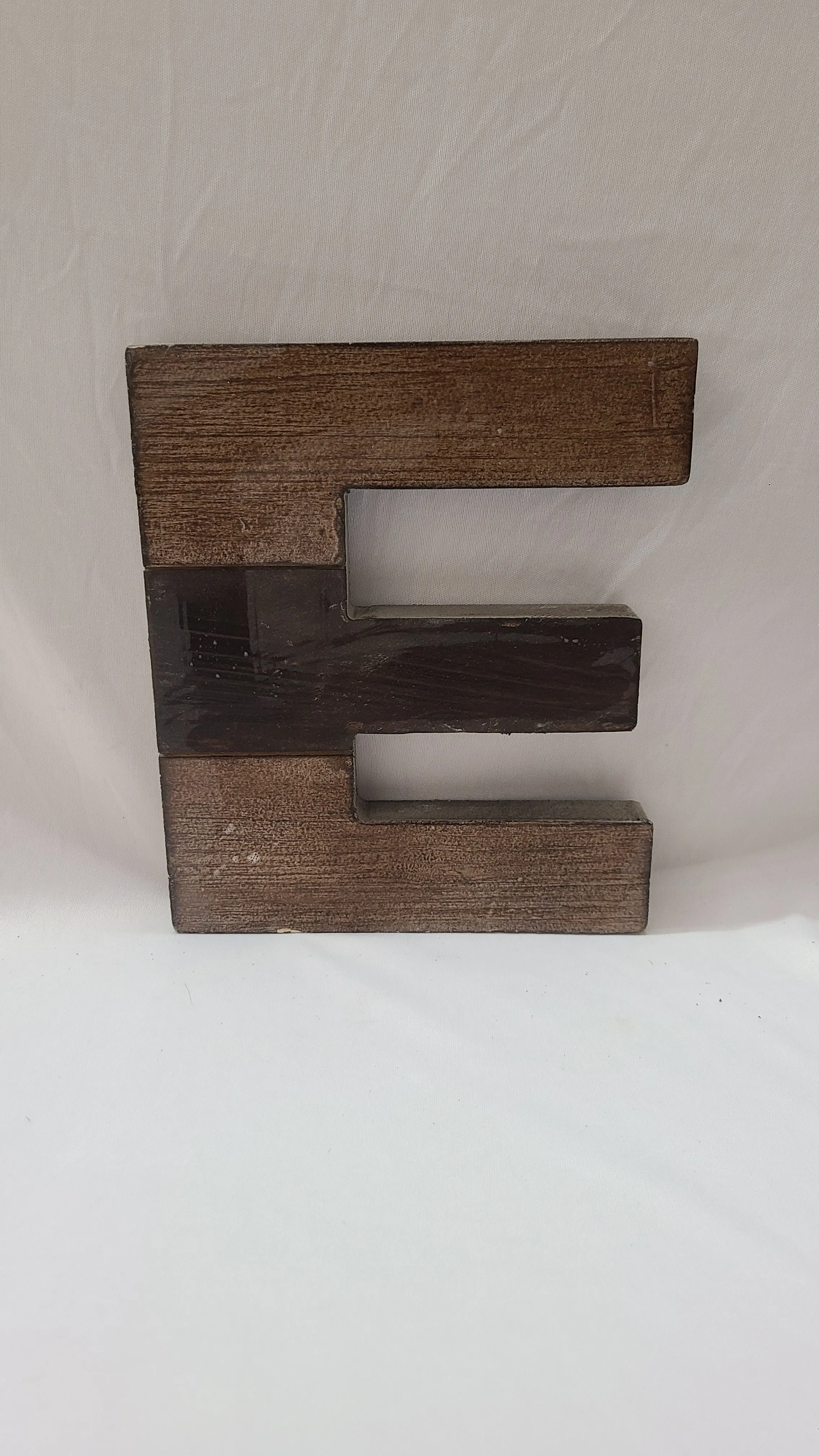 Wood Letter E